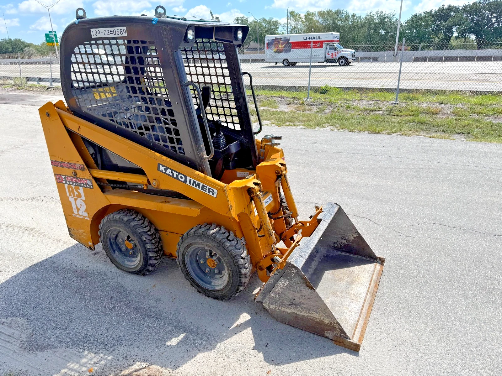 2022 Kato IMER AS12 Skid Steer Loader