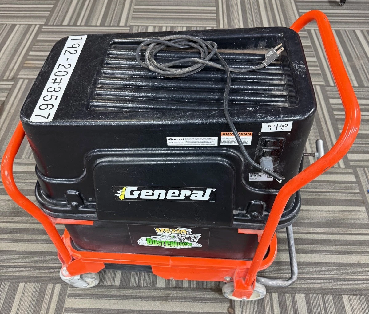 GENERAL VS220 PORTABLE DUST COLLECTOR