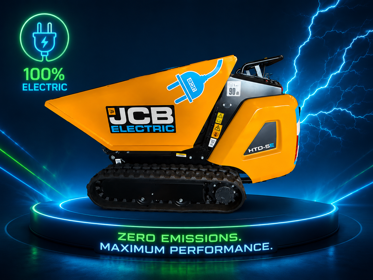 JCB Track Electric Buggy