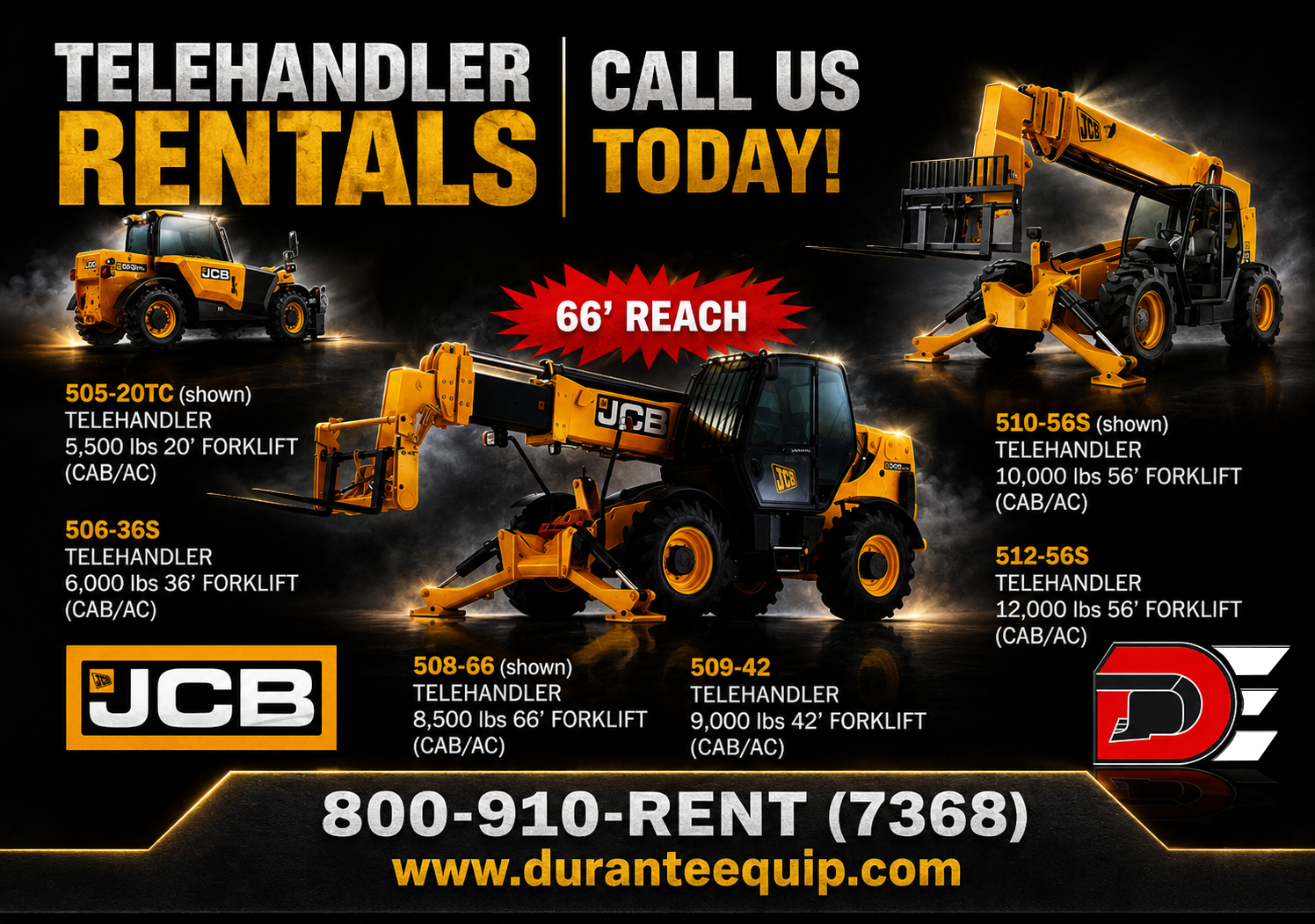 JCB Telehandlers