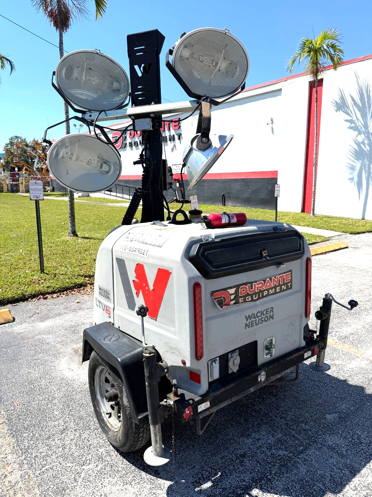 2021 Wacker Neuson LTV6K Light Tower - Towable - 6,000W - Diesel