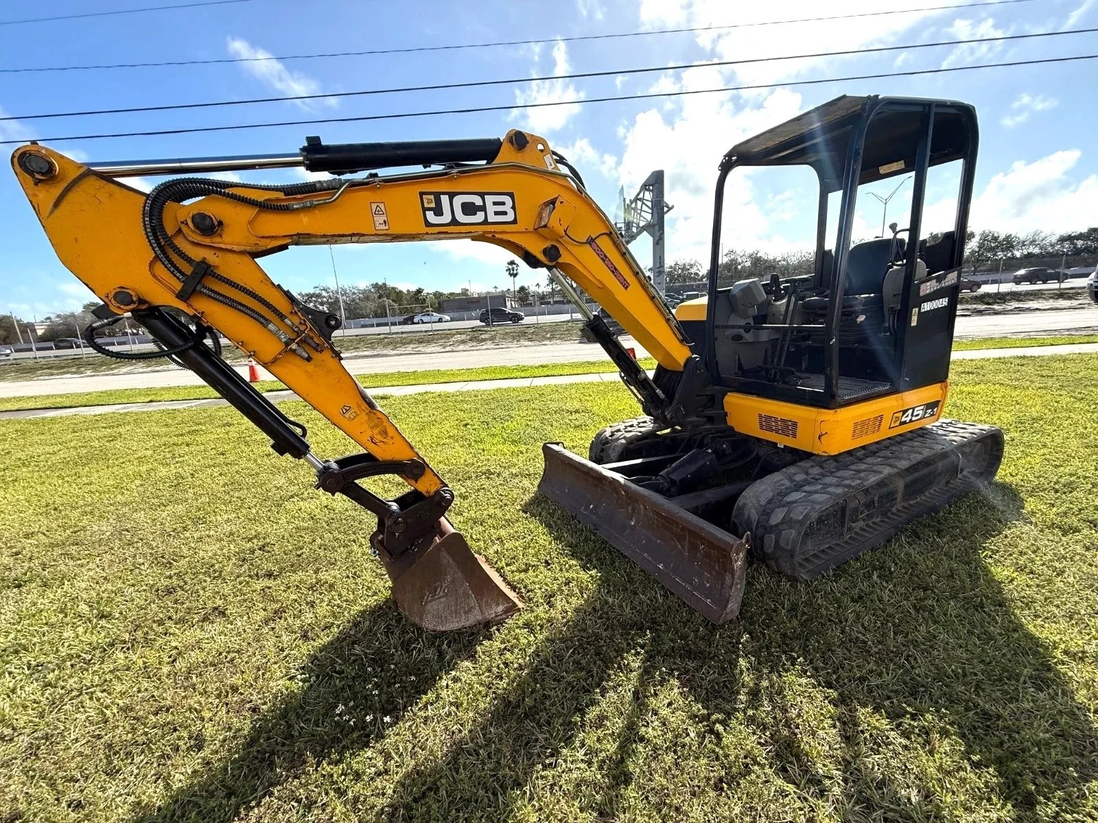 Used 2019 JCB 45Z-1 Excavator Digger