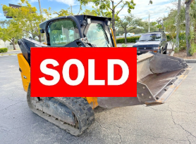 Used 2019 JCB 215T Track Loader Skid Steer 