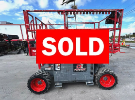 2020 SkyJack SJ6826RT Rough Terrain Scissor Lift 