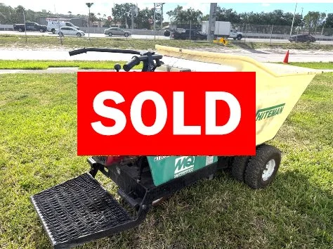 Used Multiquip Whiteman WBH-21 Concrete Buggy - 21CF Poly Dump
