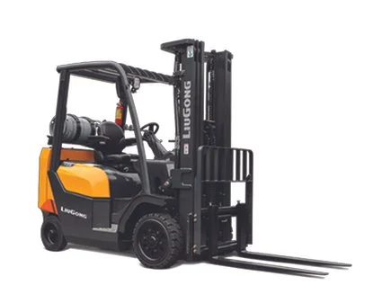 Liugong forklift yellow propane