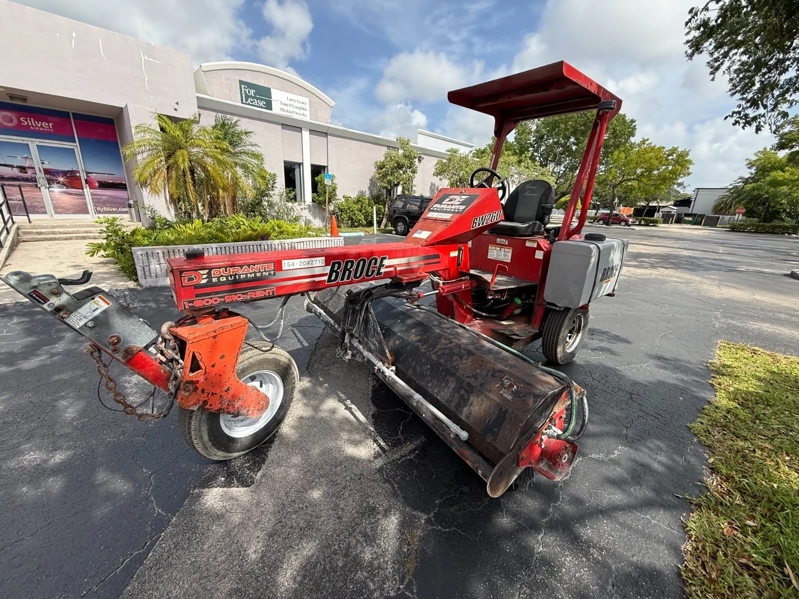 2022 Broce BW260 Broom Street Sweeper