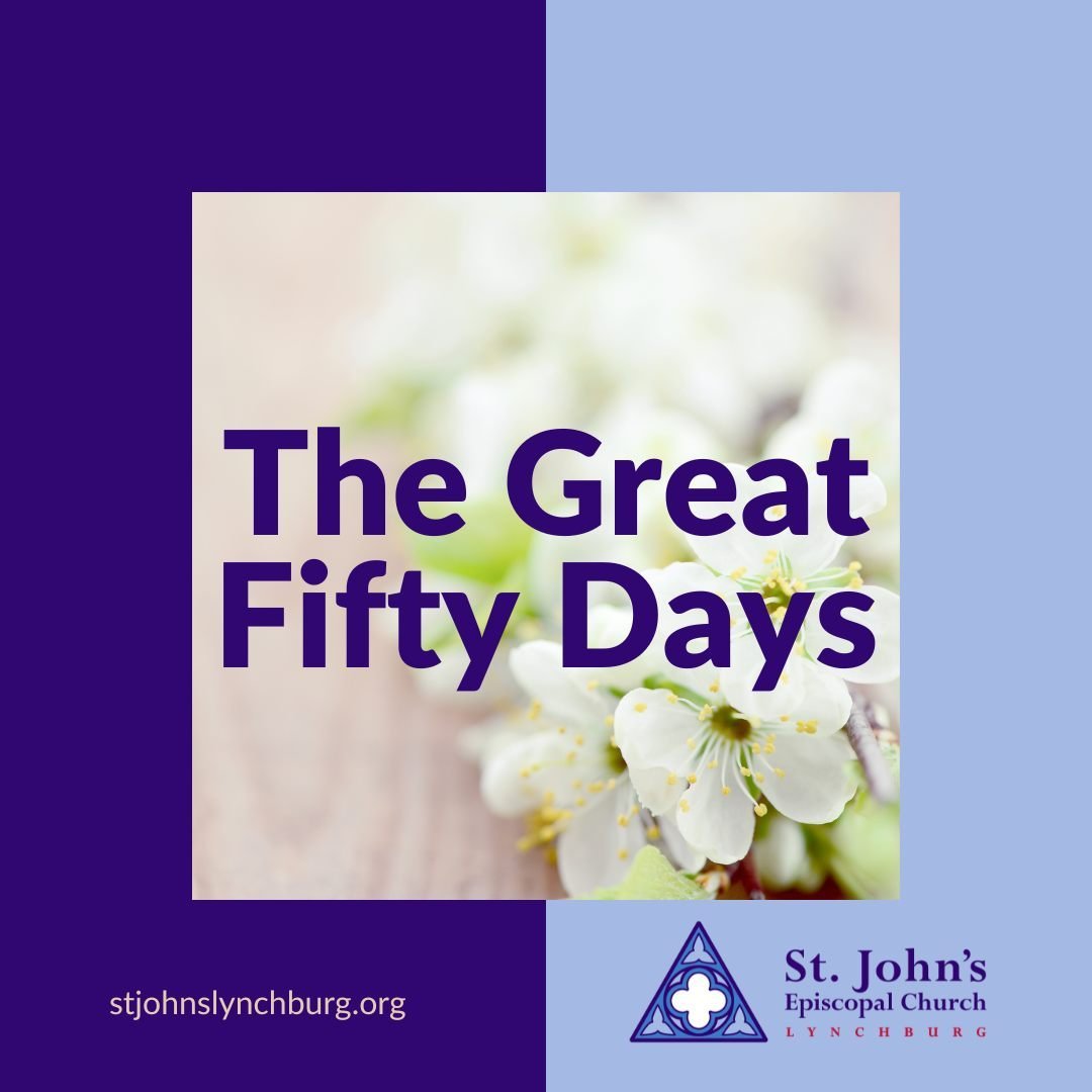 5️⃣ 0️⃣ What are the Great Fifty Days, and why should we care? Easter Sunday is past, and while we are entering full spring and the anticipation of summer, we need not forget that this glorious season of excitement and anticipation is matched in the 