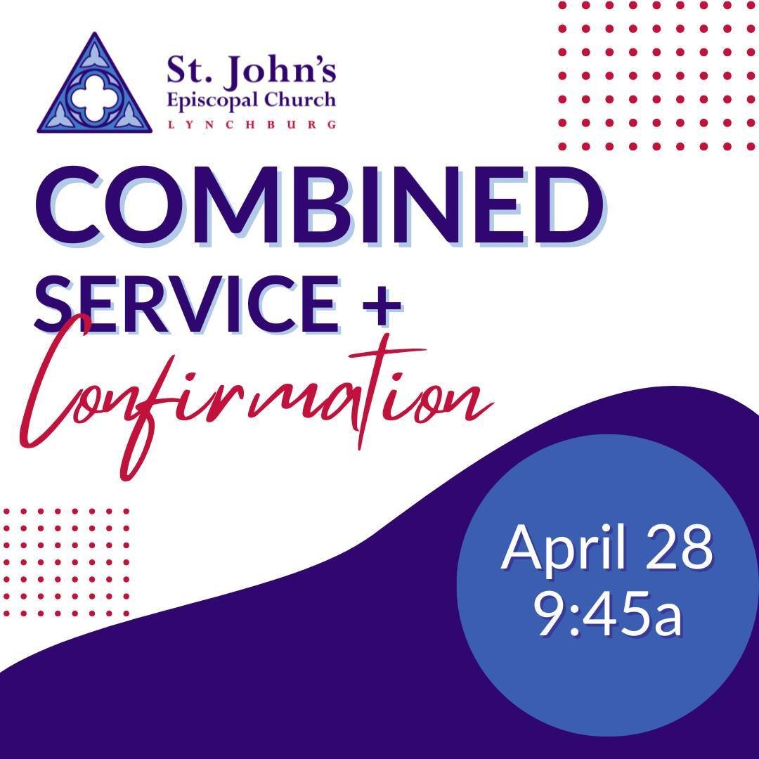 📢 Reminder: Combined Service, this morning, April 28, 9:45a, via livestream and in person at 205 Elmwood Ave. Lynchburg, VA 24503

Online: https://www.youtube.com/watch?v=M5lzHHKB1_U (link in bio)

Our very special combined service will include our 