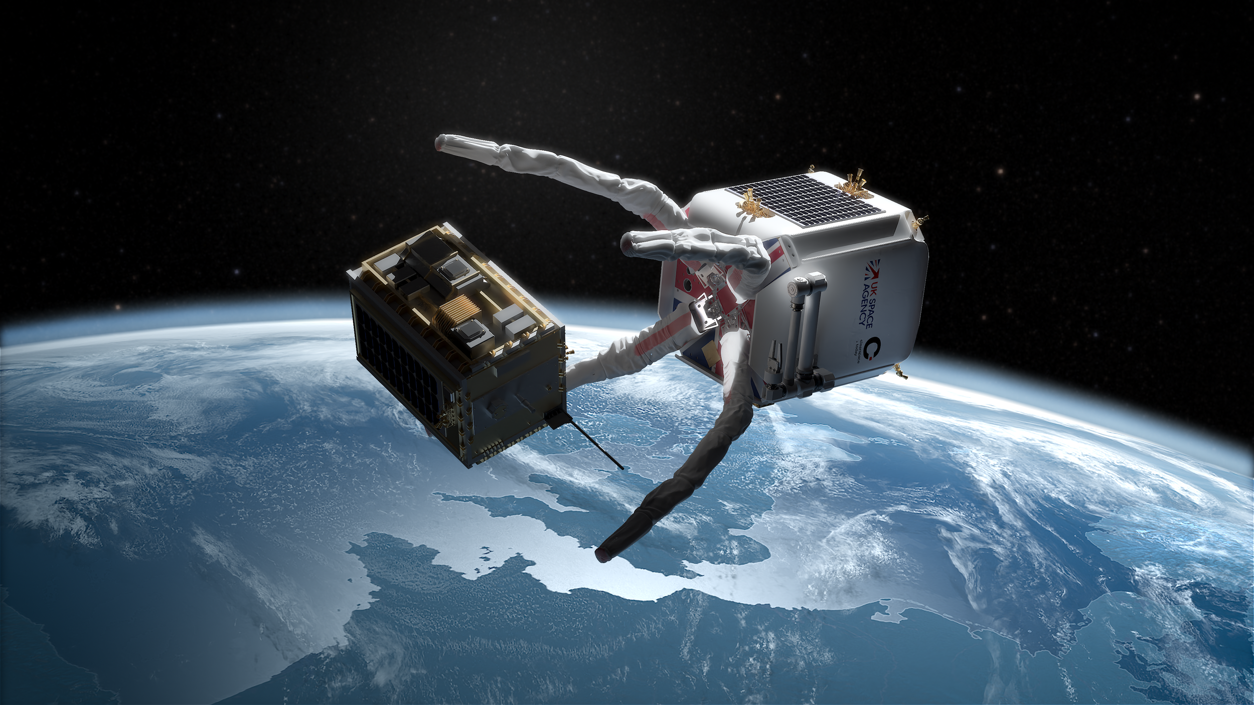 ClearSpace secures a major UK contract to help clean up space