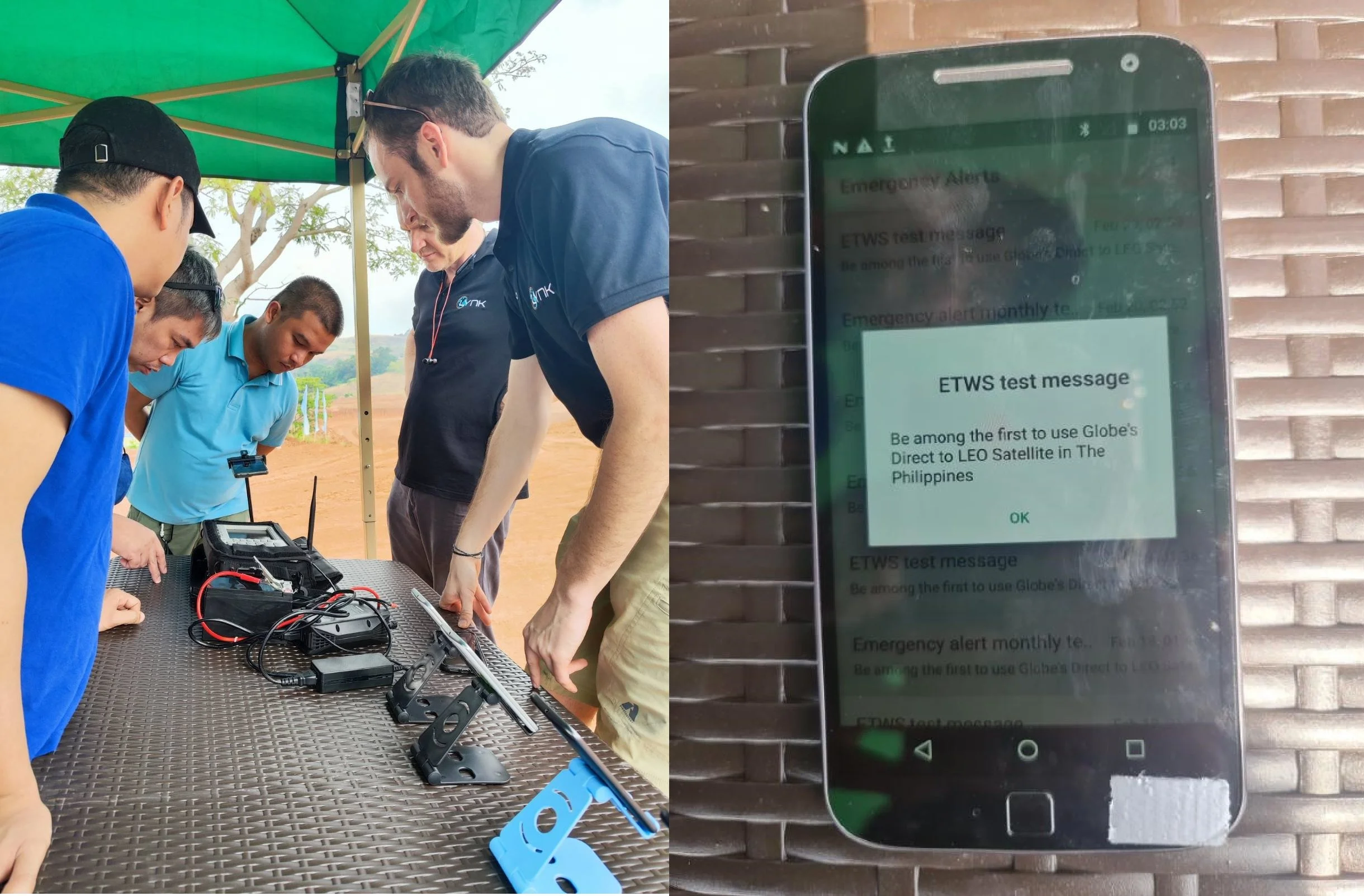 Globe &amp; Lynk Make History with First-Ever LEO Satellite to Mobile Connectivity Trial in PH