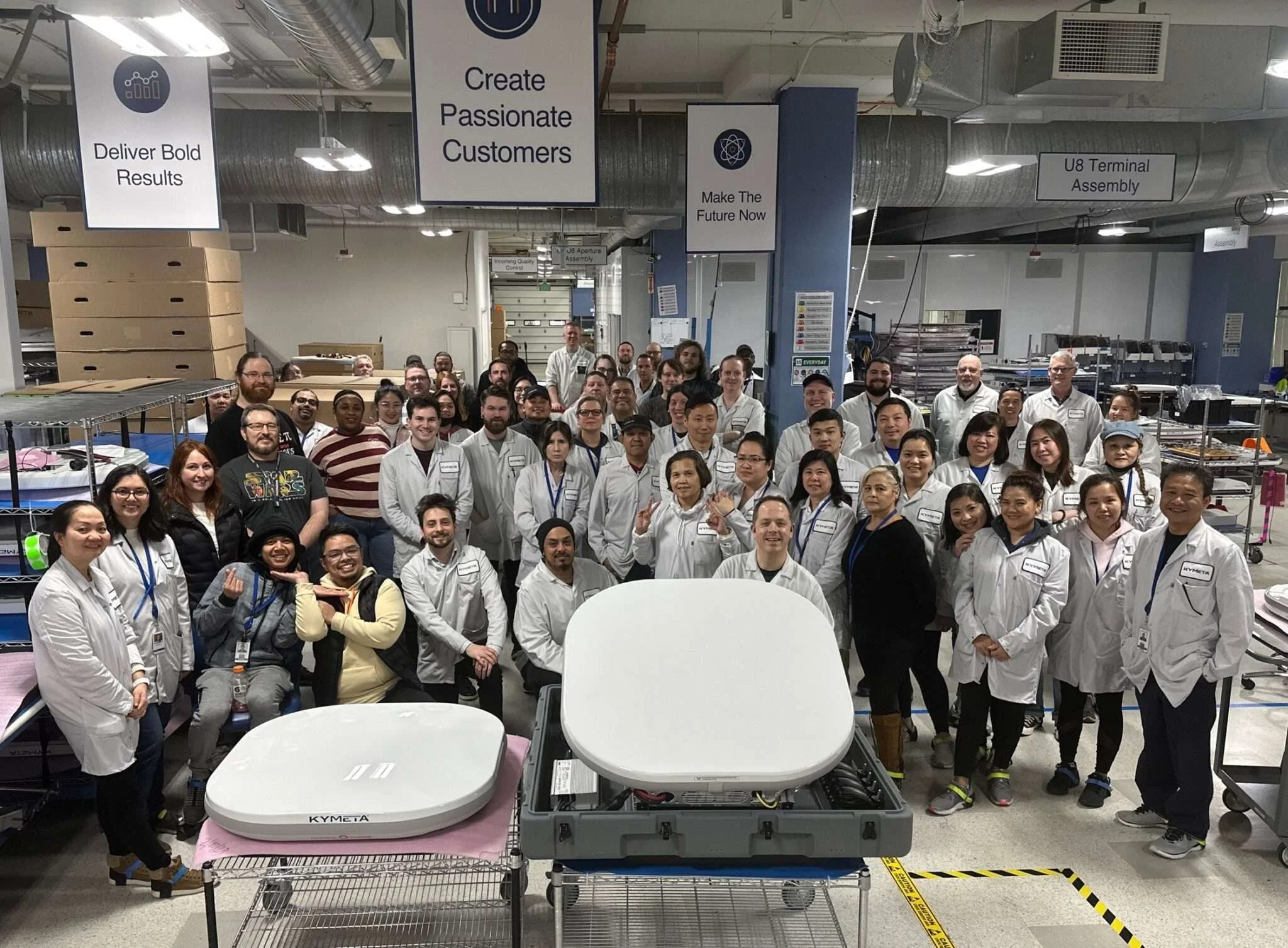 Kymeta Ships First Flat Panel Antennas for OneWeb’s LEO Network, Marking Major Milestone in Partnership