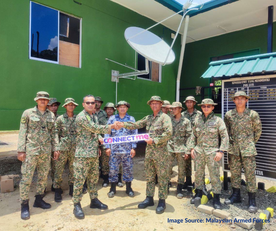 MEASAT Connects Malaysian Armed Forces Personnel through High-Speed Satellite Broadband