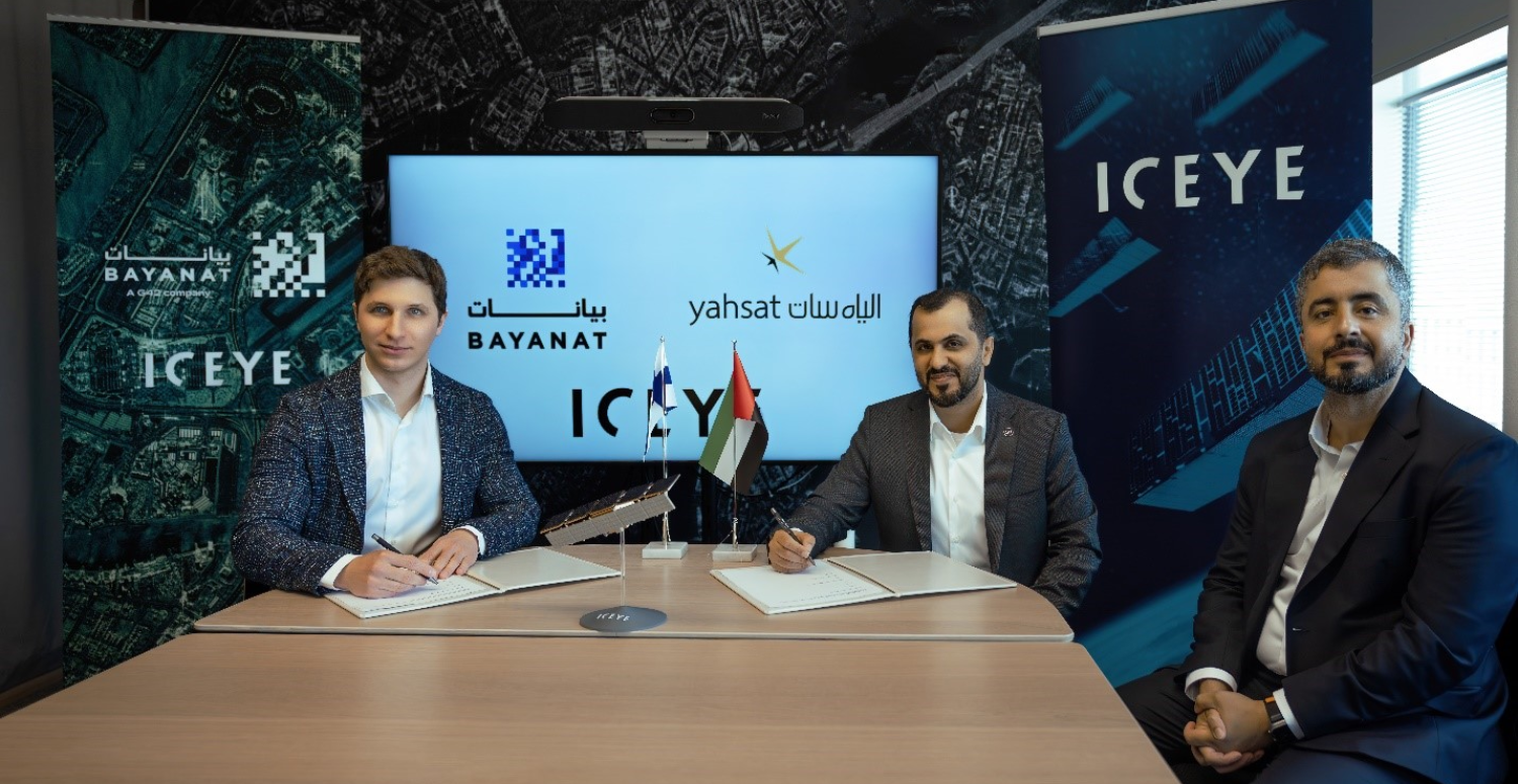 Bayanat, Yahsat and ICEYE Announce an Ambitious Program to Broaden Commercial Opportunities Across the UAE Space-Ecosystem