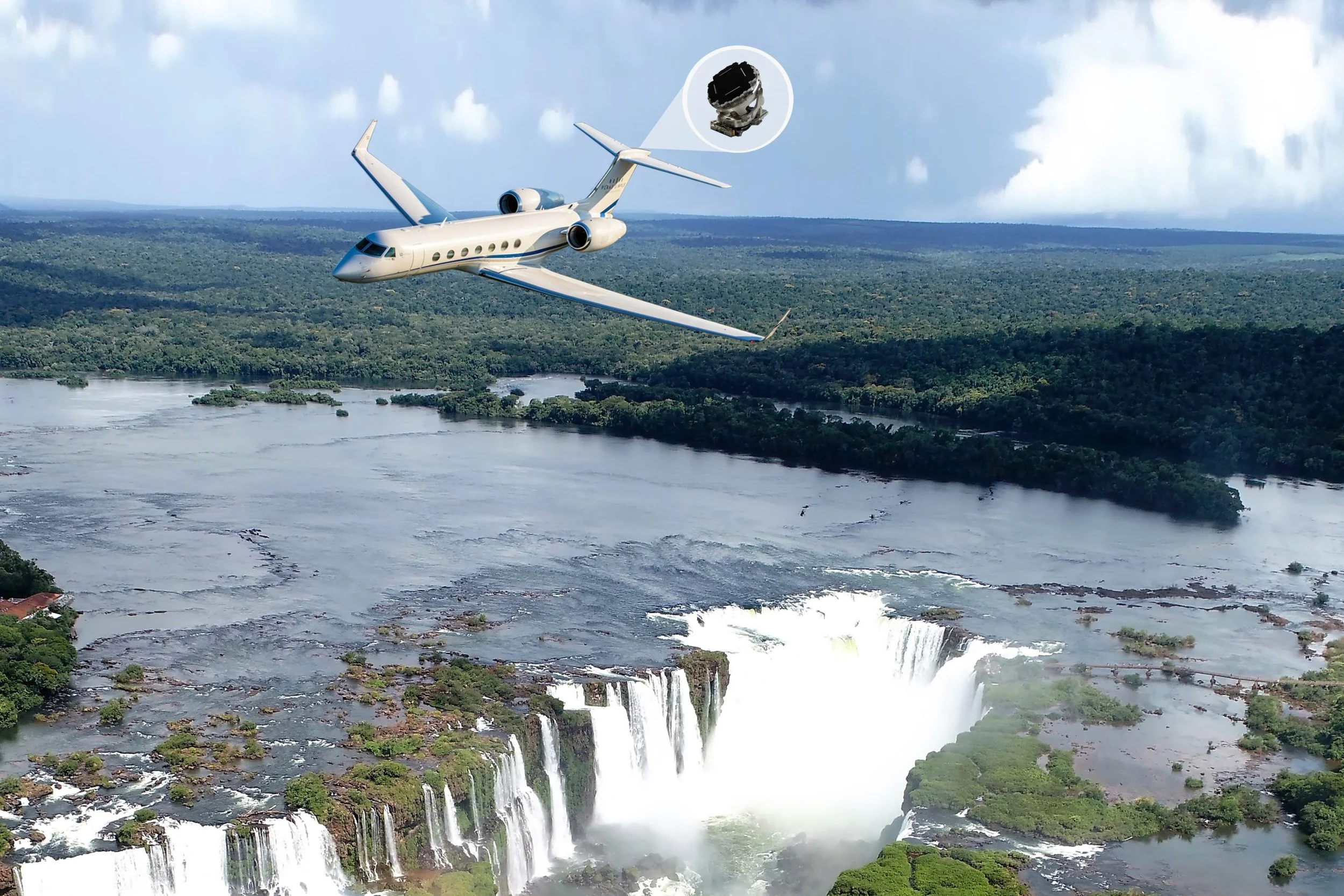 Satcom Direct Installs Plane Simple® Ku-band Terminal for First Latin American Executive Jet