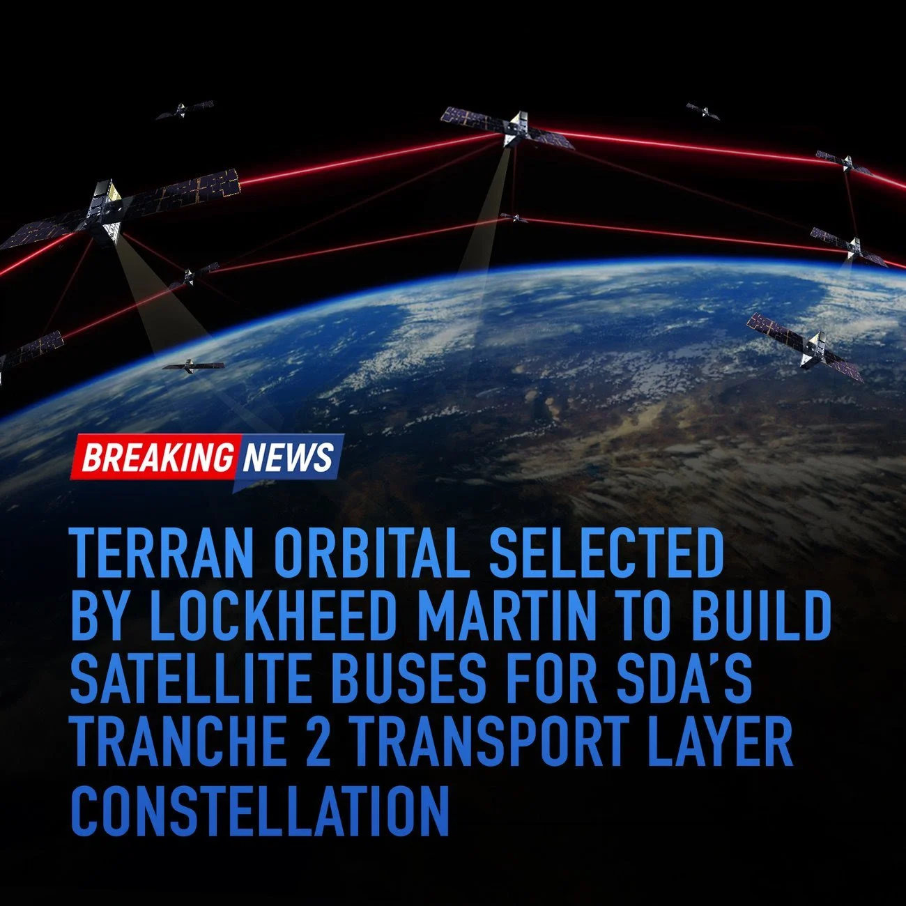 Terran Orbital to Build 36 Satellite Buses for Lockheed Martin