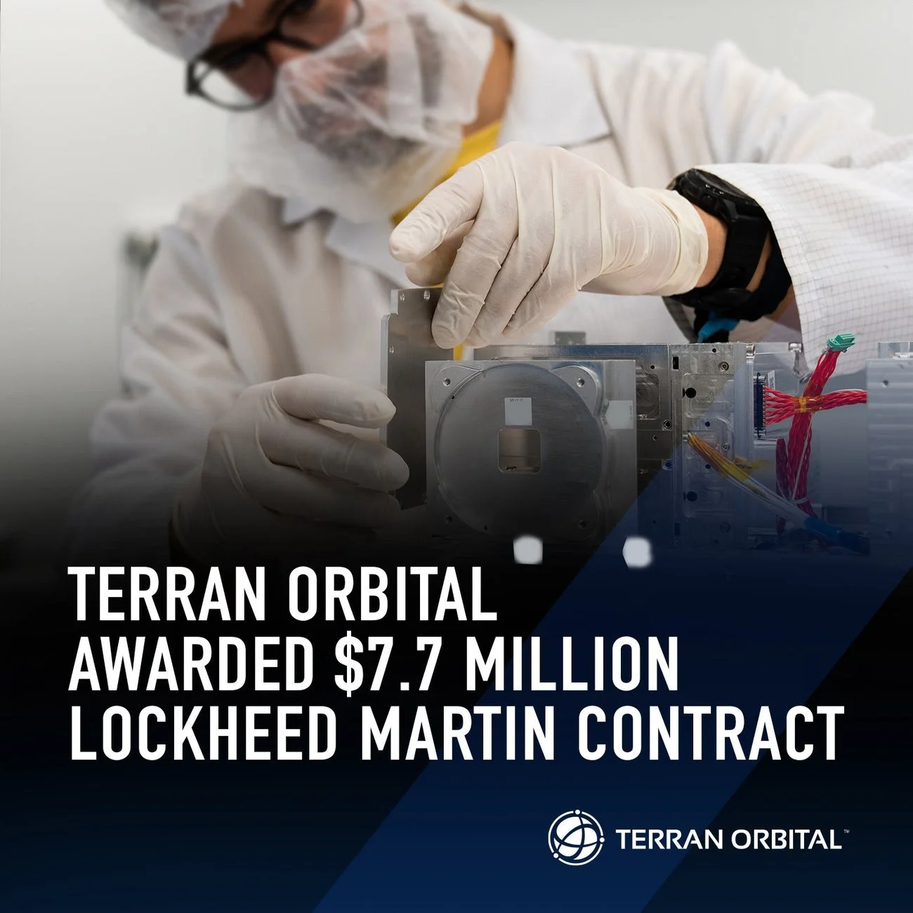 Terran Orbital Awarded $7.7 Million Lockheed Martin Contract