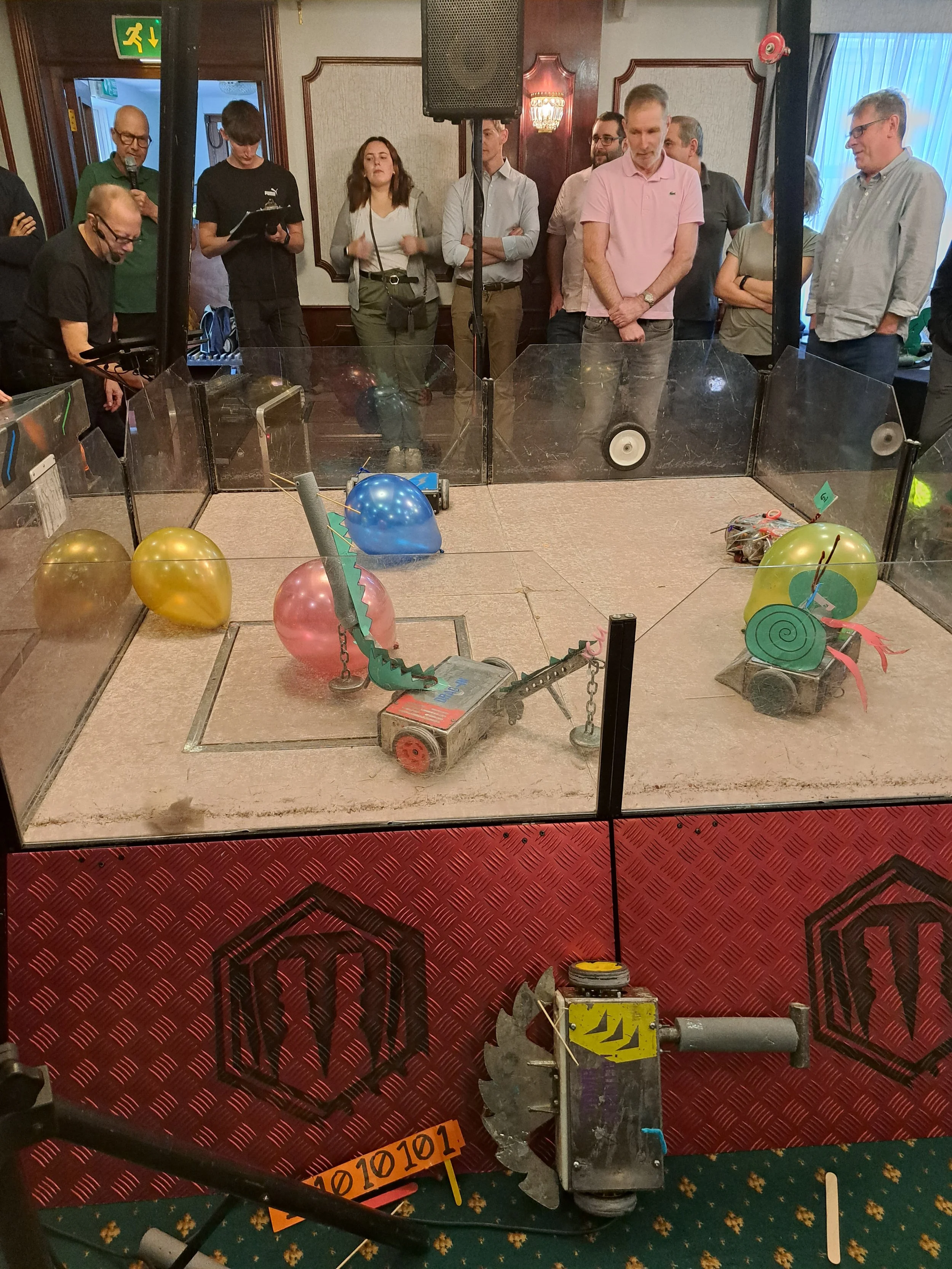ETL Systems Team of Engineers Battle-it-Out in Classic Robot Wars Tournament