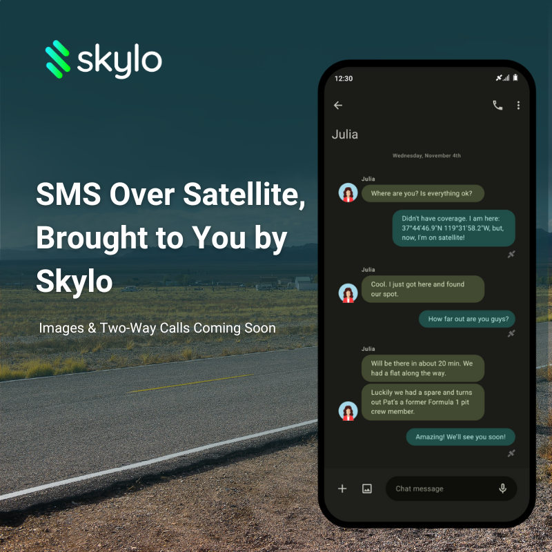 Text Anywhere: Skylo Launches Native SMS over Satellite