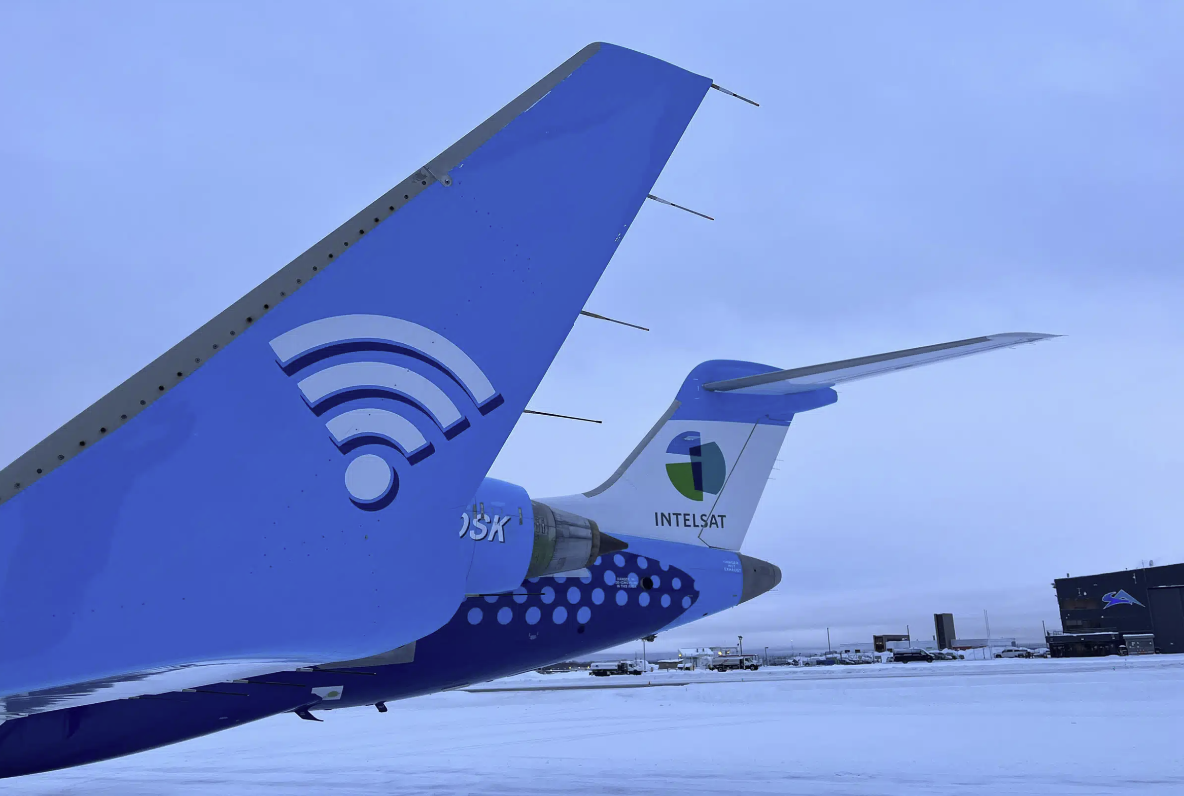 Intelsat Makes History with Arctic Circle High-Speed Aircraft Connectivity