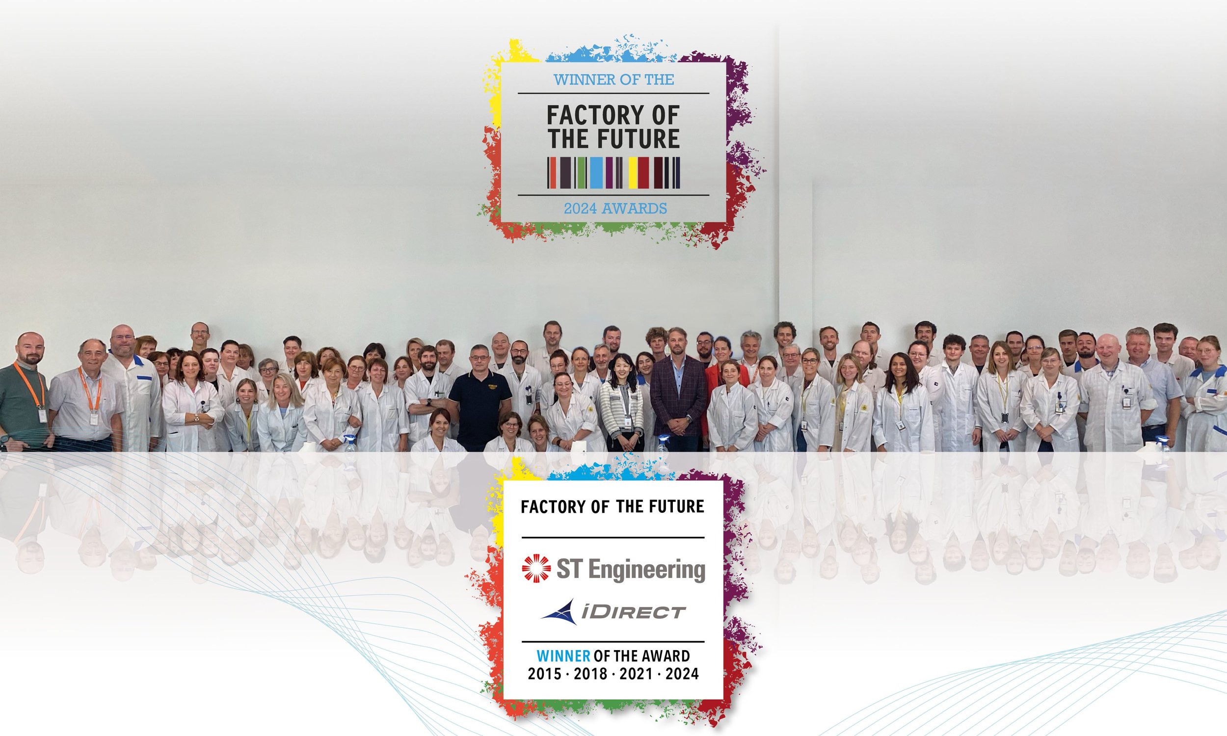 ST Engineering iDirect’s Manufacturing Competence Center Celebrates Fourth Factory of the Future Award