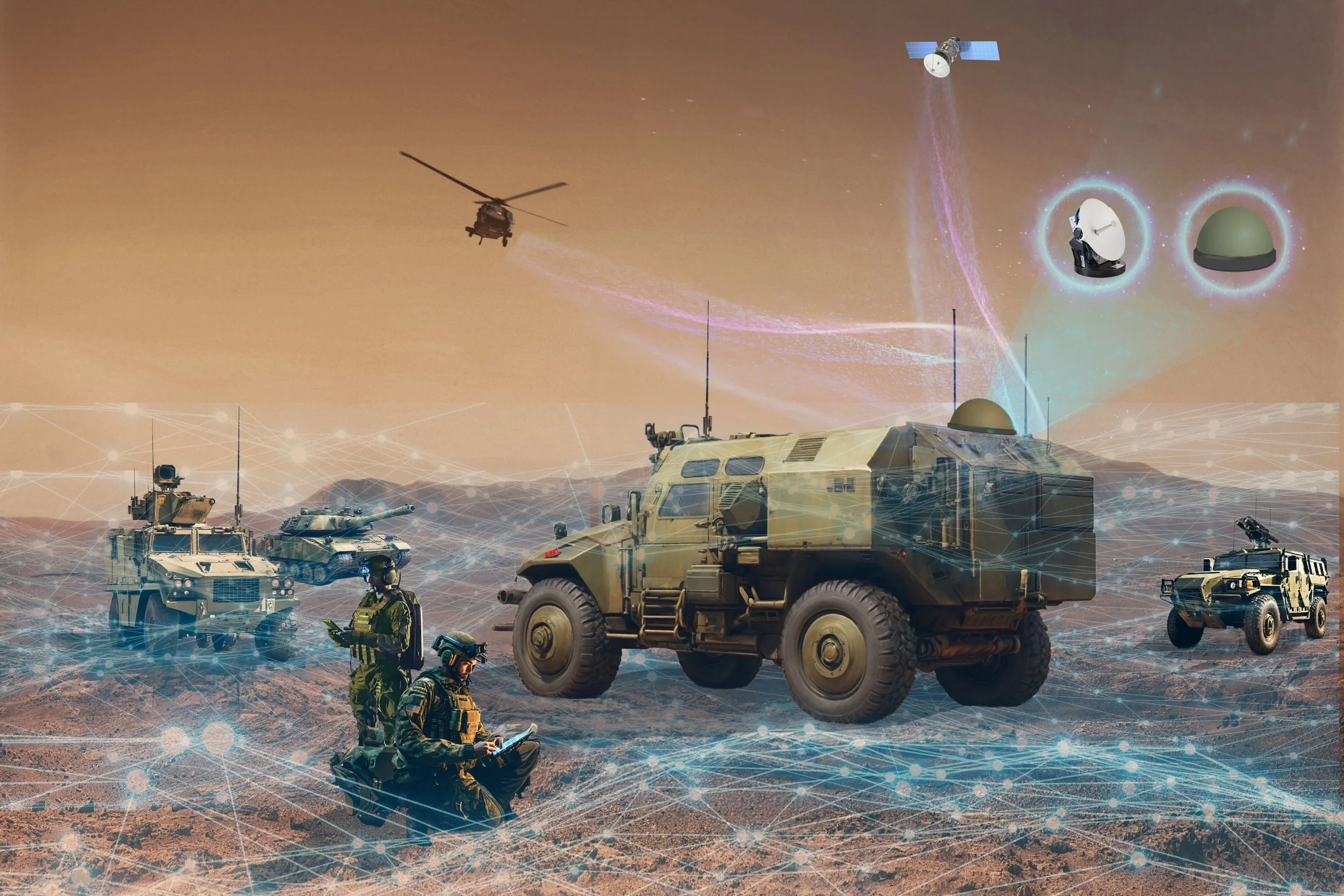 Orbit Unviels its Multi-Purpose SATCOM Terminals for Armoured Vehicles