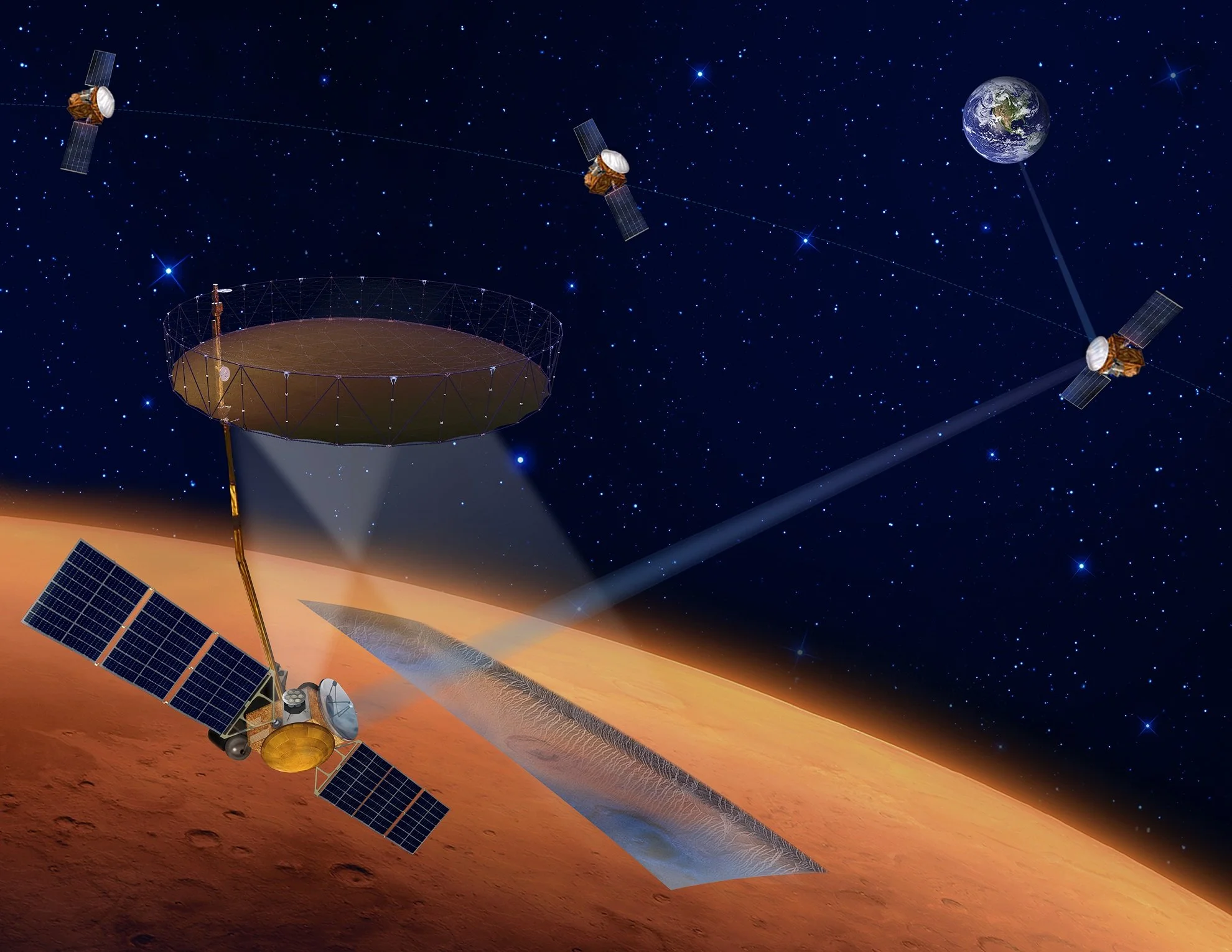 Thales Alenia Space Signs Contract with the Italian Space Agency to Develop Communications System for the International Mars Ice Mapper Mission