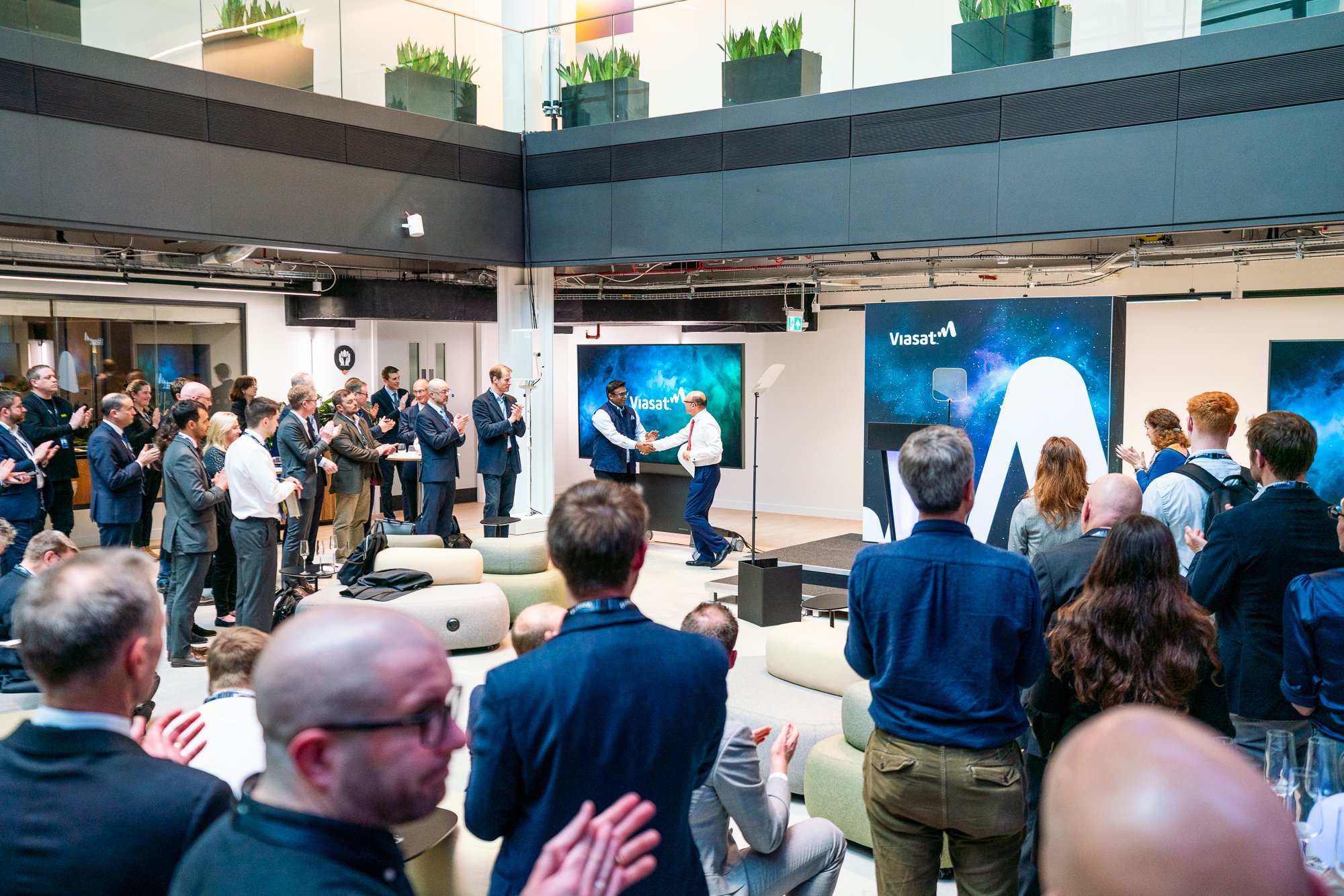 Viasat Showcases London Office and Its Focus on Innovation and Scaling Execution