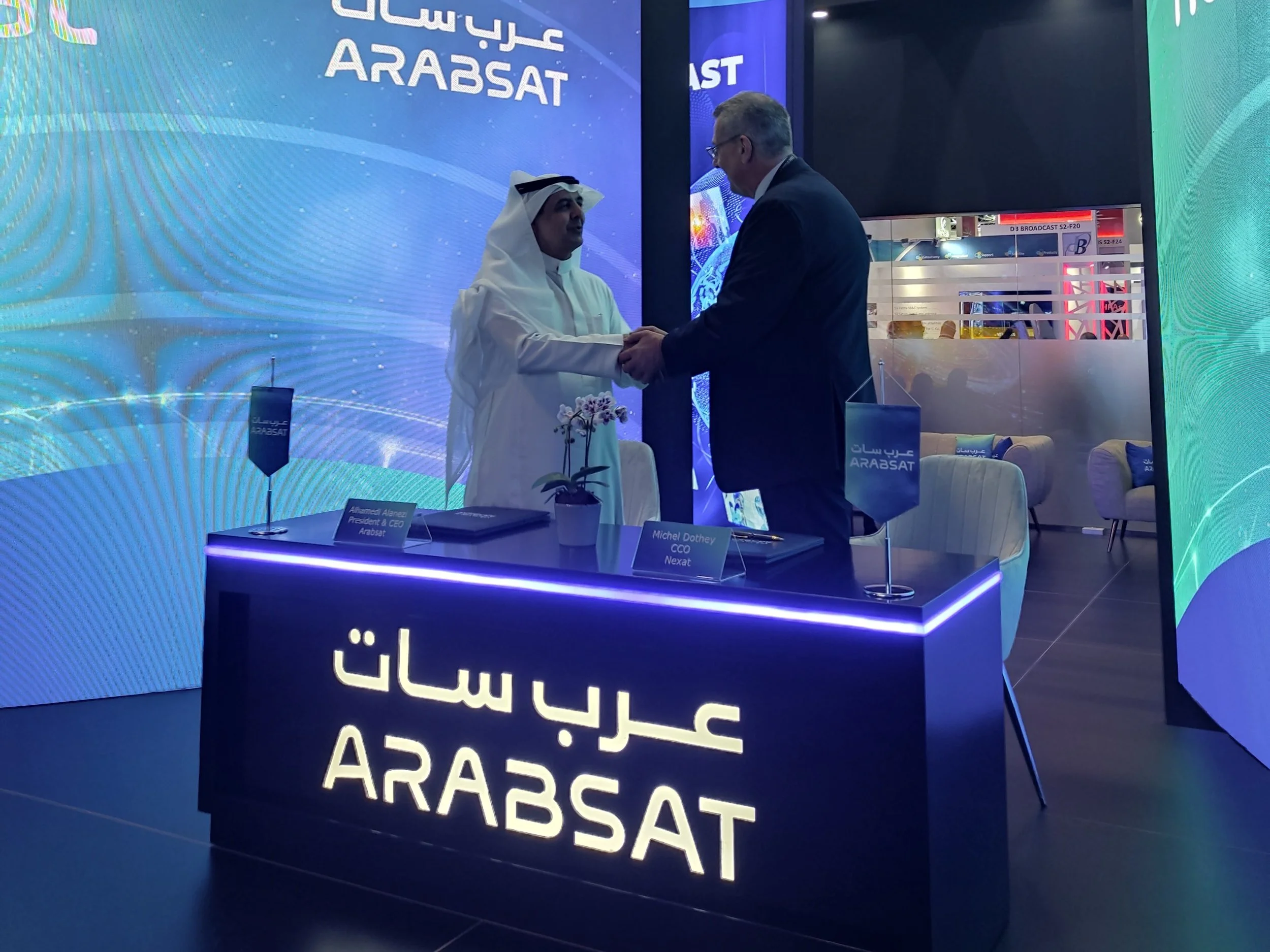 Arabsat Launches Multicontinental Managed Satellite Services on neXat Platform