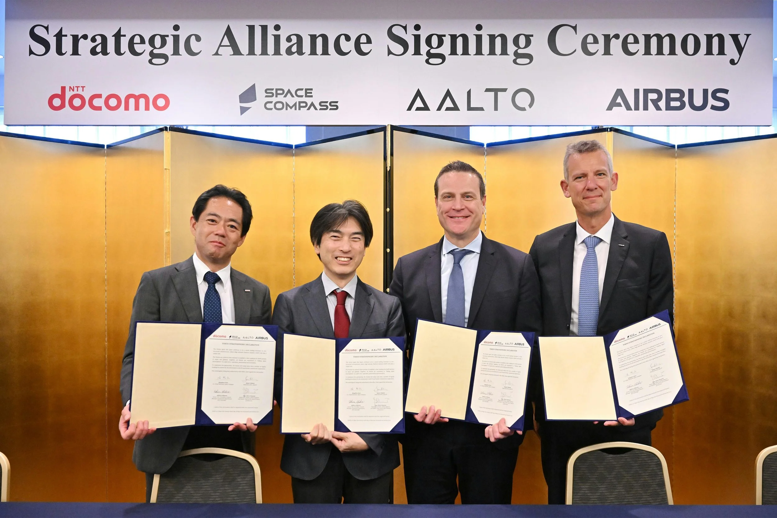 NTT DOCOMO and Space Compass Partners with Airbus on HAPS, Committing to a USD$100 Million Investment in AALTO