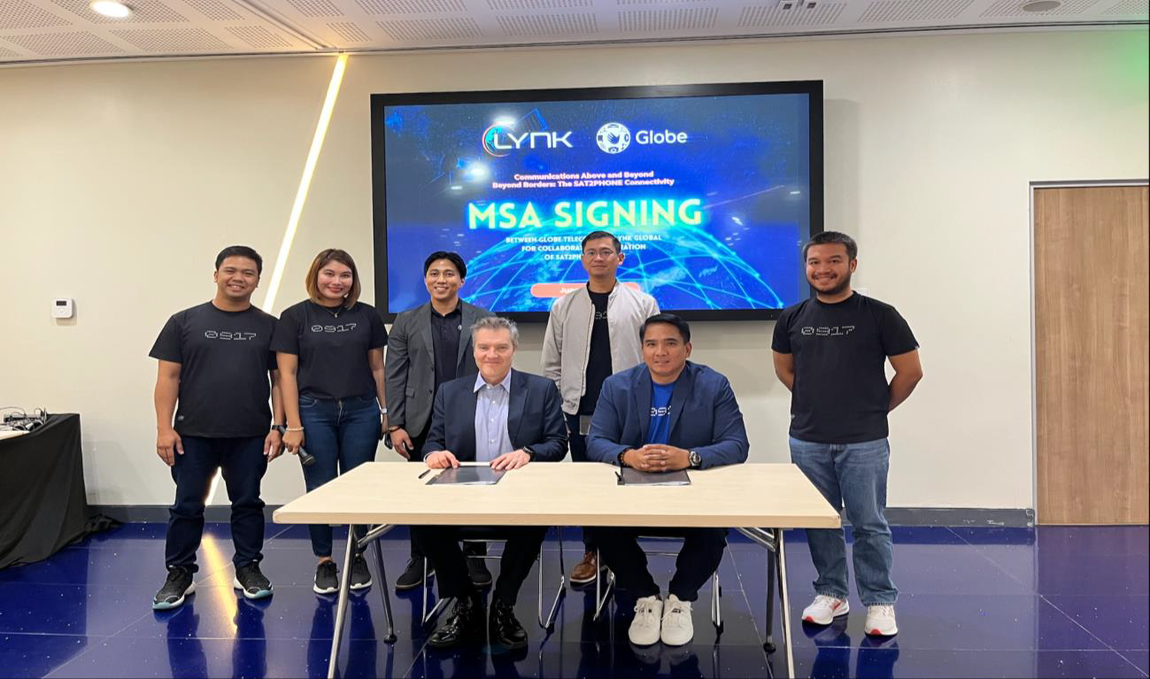 Globe and Lynk to Launch Live Pilot Program for Sat2Phone Service in Remote PH Areas