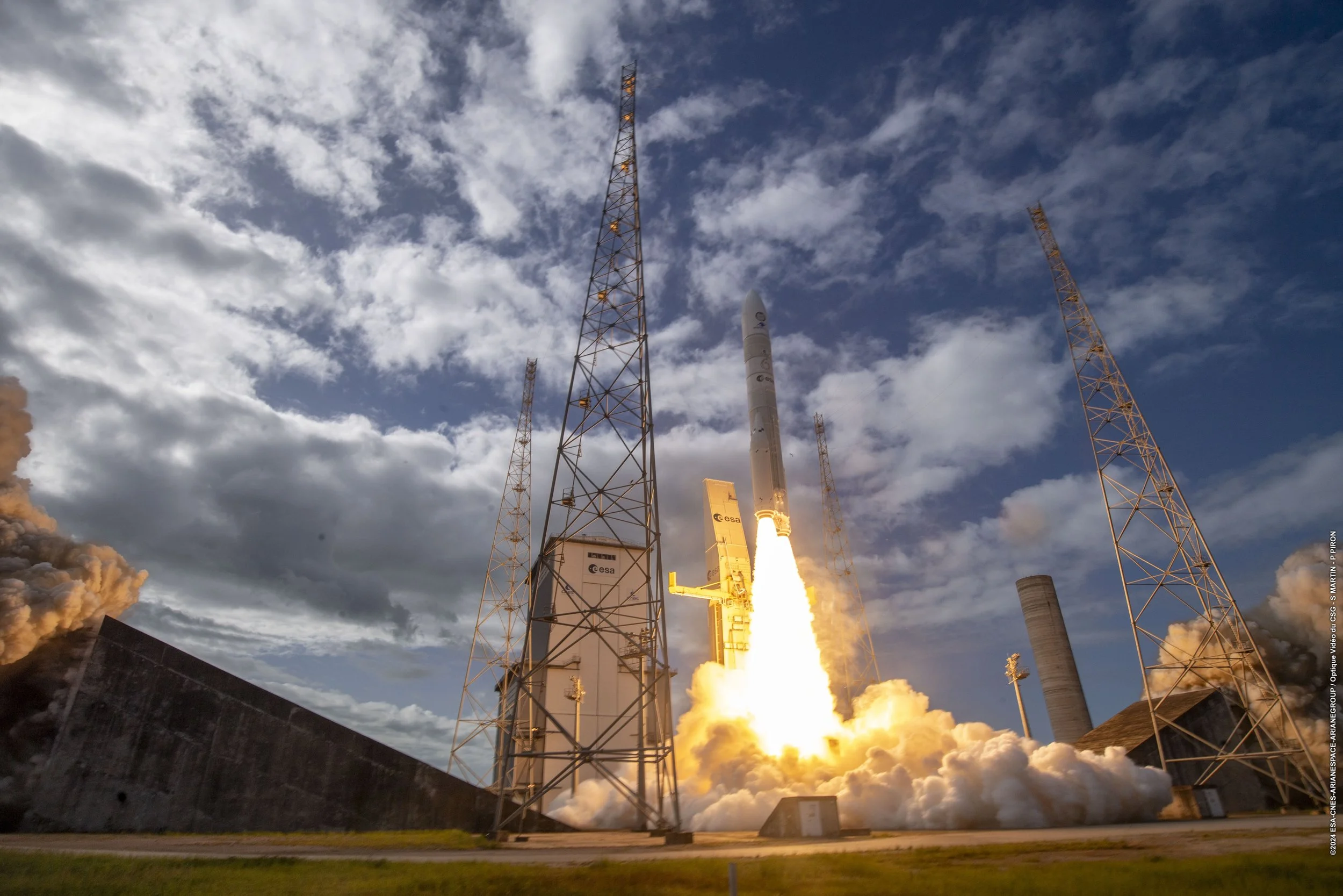 Europe's New Ariane 6 Rocket Powers into Space