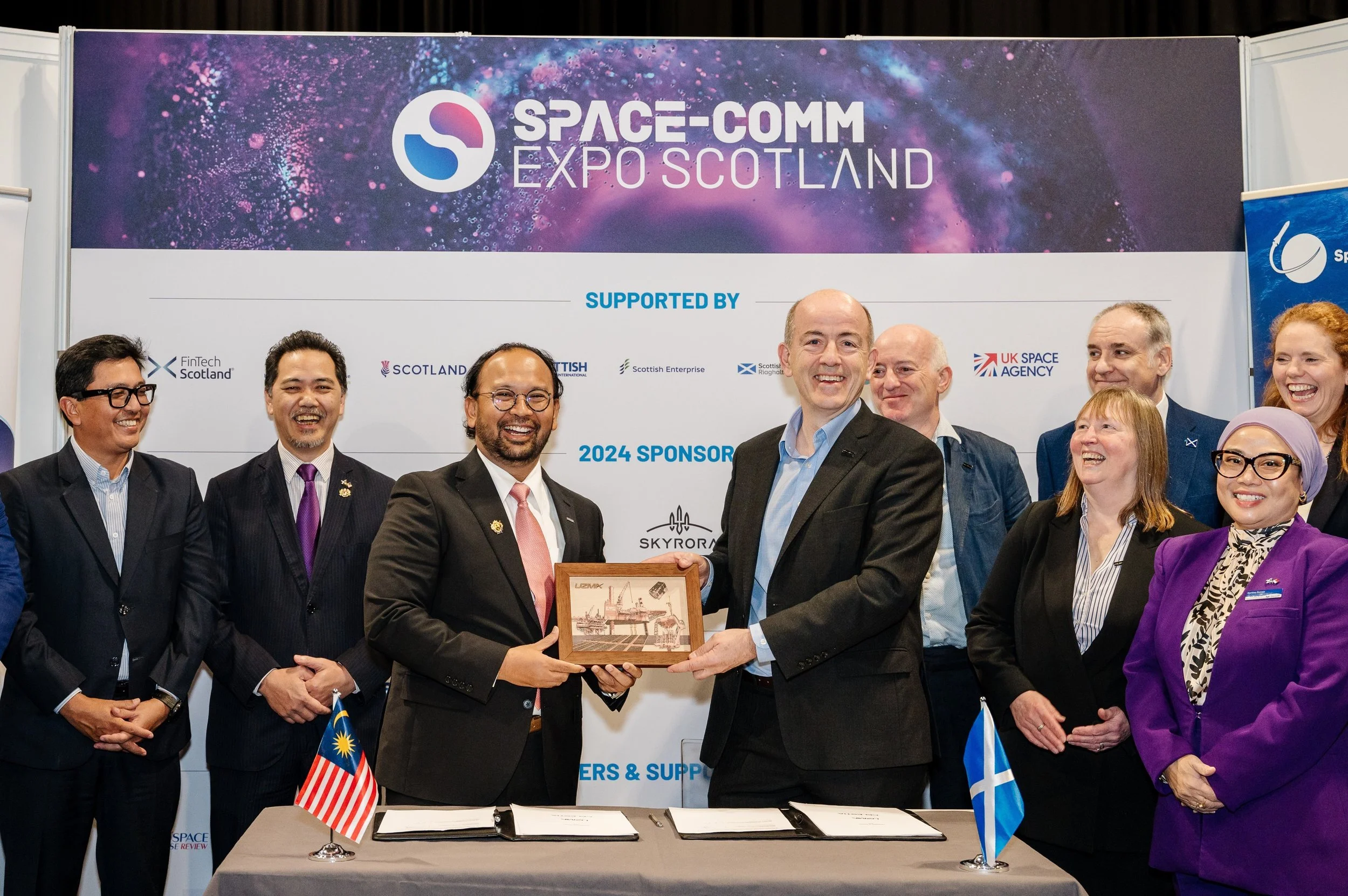 Celestia and Uzma Move Towards Ground Segment Technologies Partnership