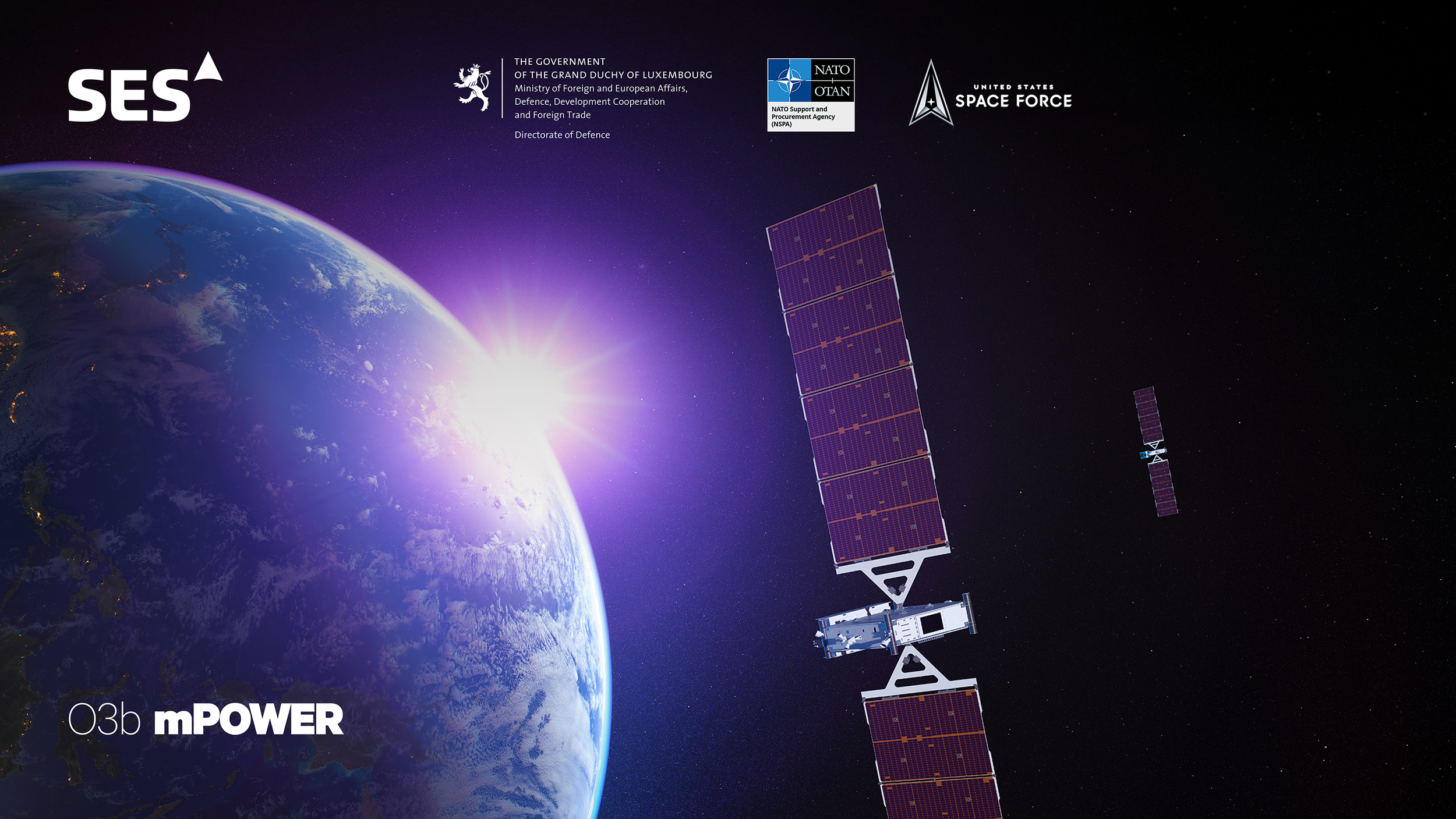 NATO Support and Procurement Agency Contracts SES’s&nbsp;O3b&nbsp;mPOWER&nbsp;for Secure Communications Services