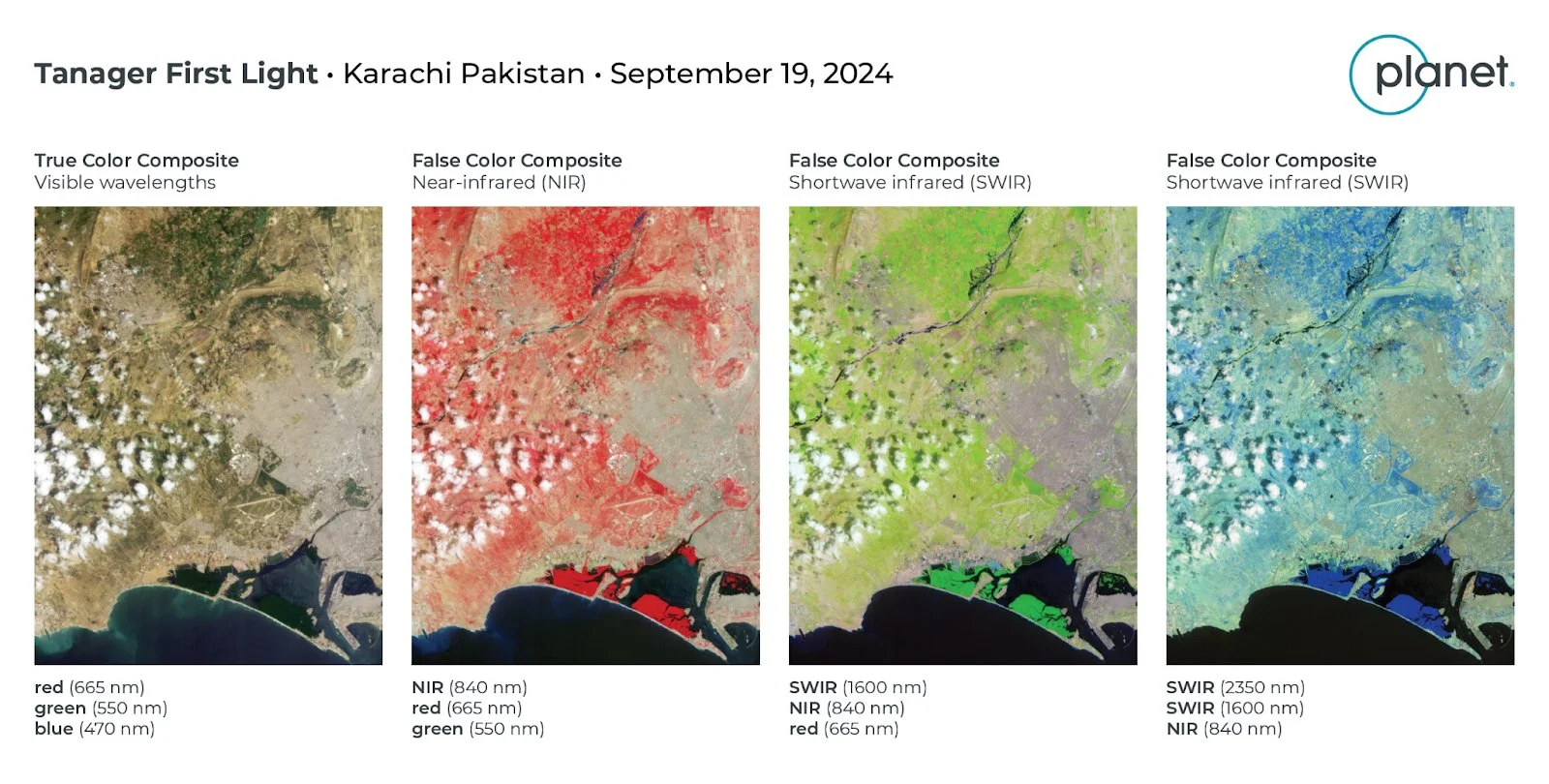Planet Labs PBC Releases Images From Its First Hyperspectral Satellite
