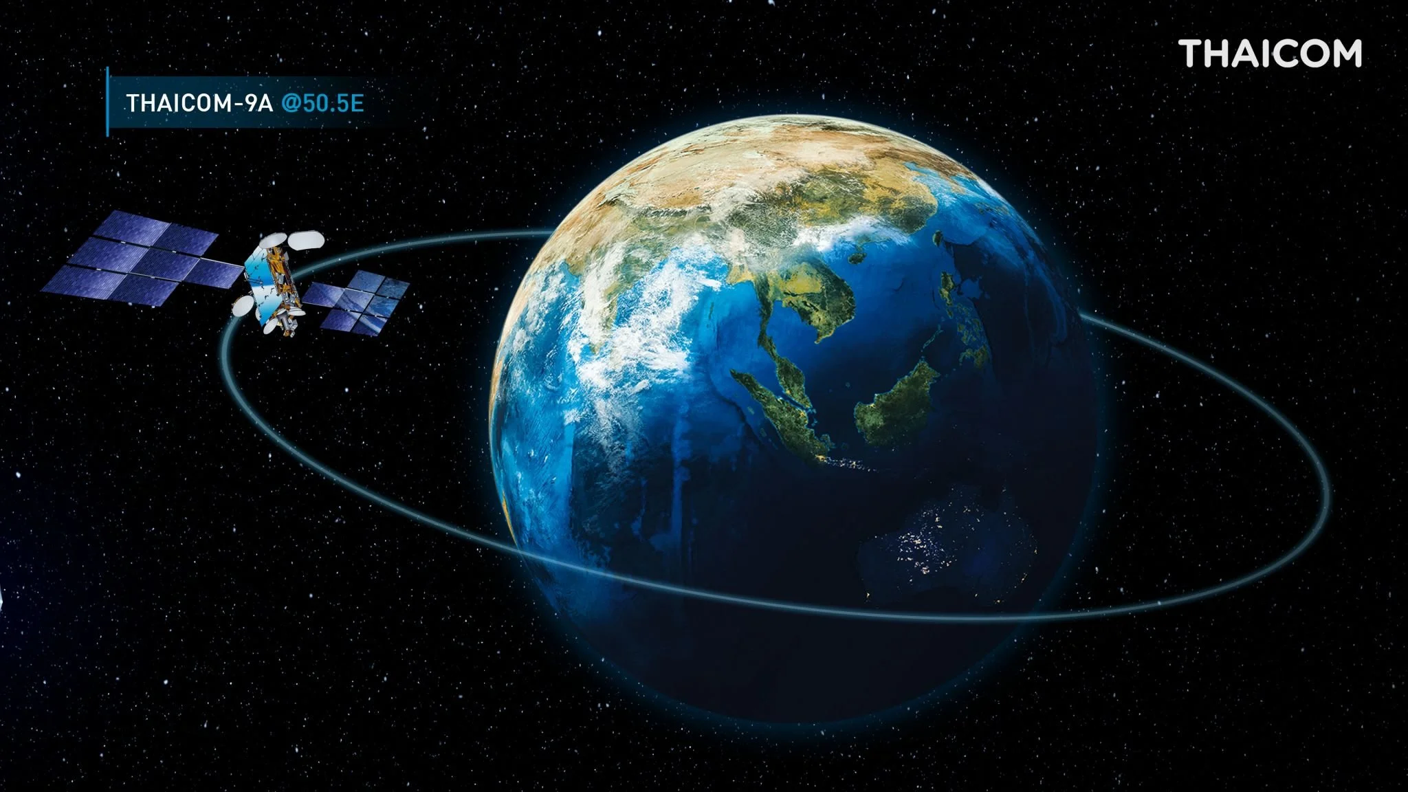 Thaicom Announces That THAICOM-9A Satellite Has Secured the 50.5 Degrees East Orbital Slot for Thailand