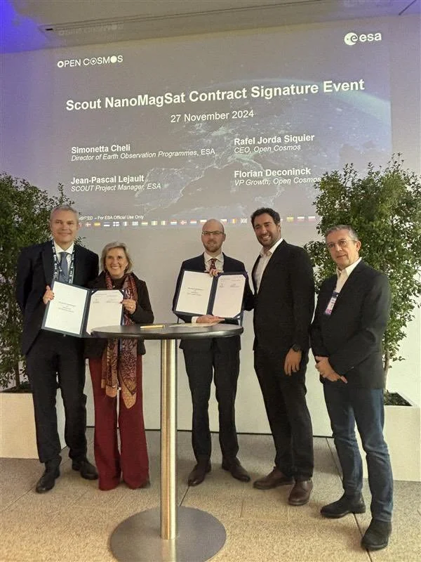 Open Cosmos Signs €35m Contract with ESA for Three Satellites to Monitor Earth’s Magnetic Field