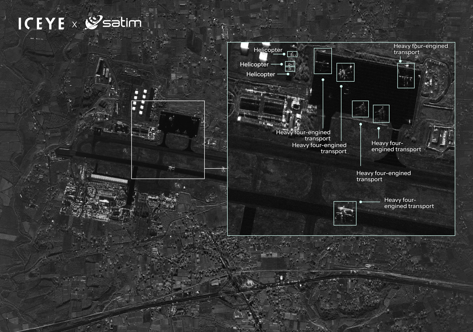 ICEYE and SATIM Enter Partnership on Joint Development for New, AI-powered SAR Imagery Analysis Products