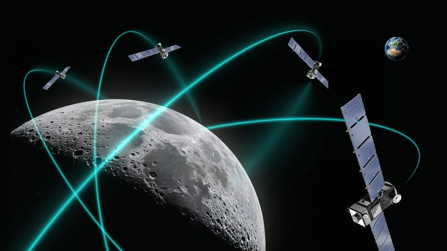 Moonlight: Thales Alenia Space to Develop the Space Segment of the Navigation System Orbiting Around the Moon