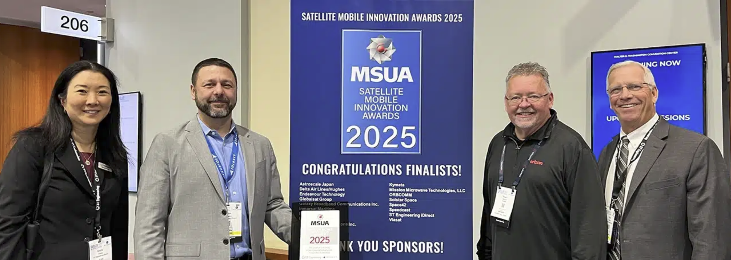 ST Engineering iDirect’s Public Safety Solution Wins&nbsp;MSUA Satellite Mobile Innovation Award 2025