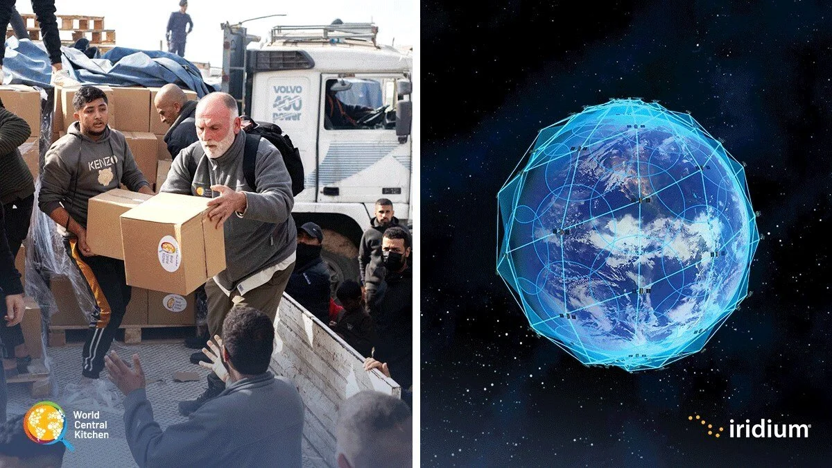 Empowering Relief Efforts: Iridium Partners with World Central Kitchen