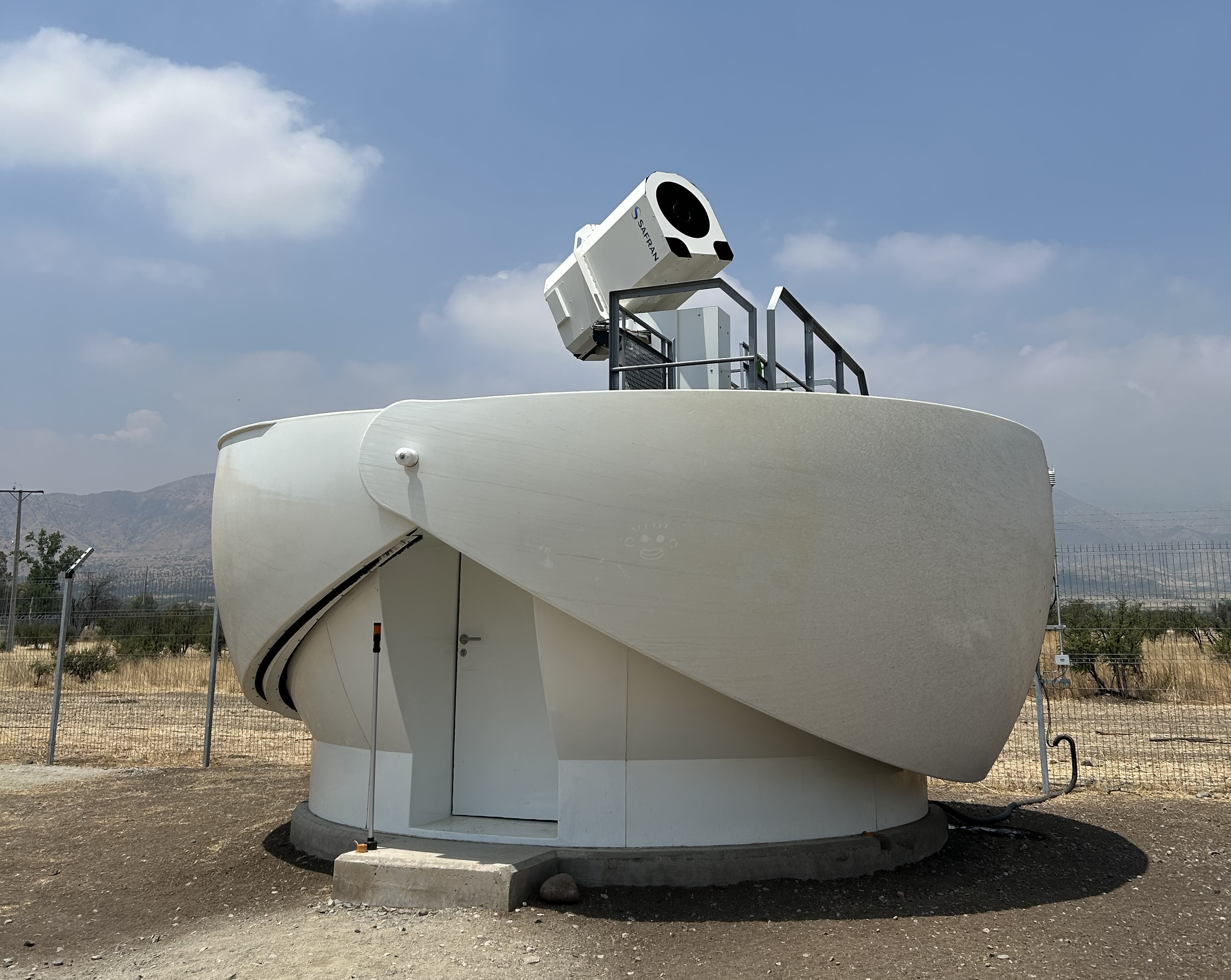 SSC Space Advances Optical Communications – New Ground Station Ready in Santiago, Chile