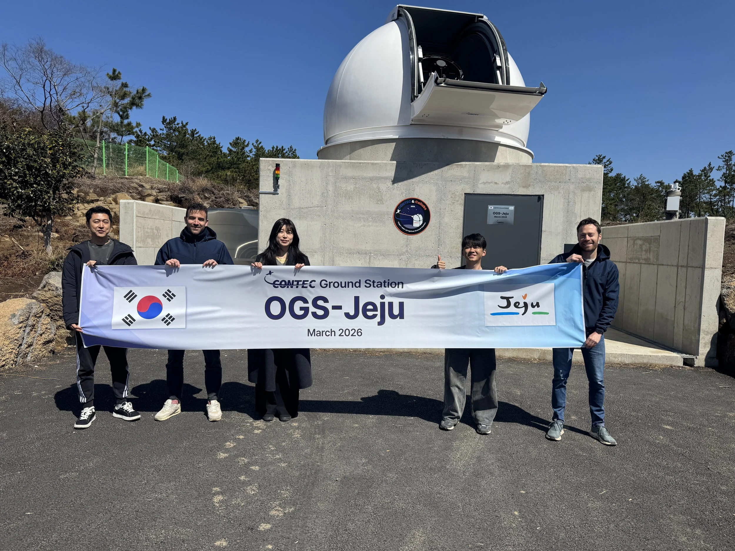 CONTEC and Cailabs Deploy CONTEC’s Second Optical Ground Station in South Korea
