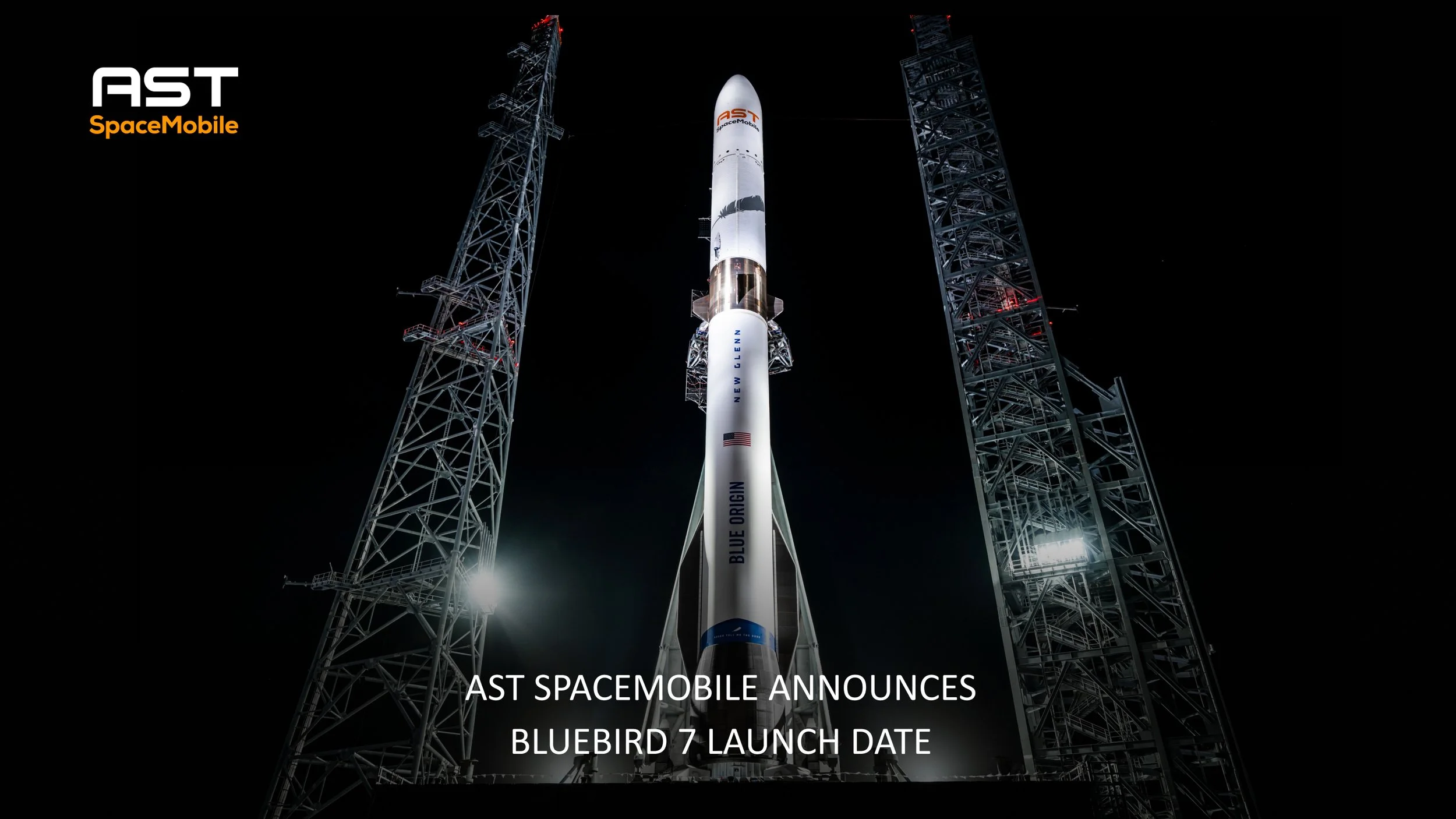 AST SpaceMobile Announces BlueBird 7 Launch Date of Sunday, April 19