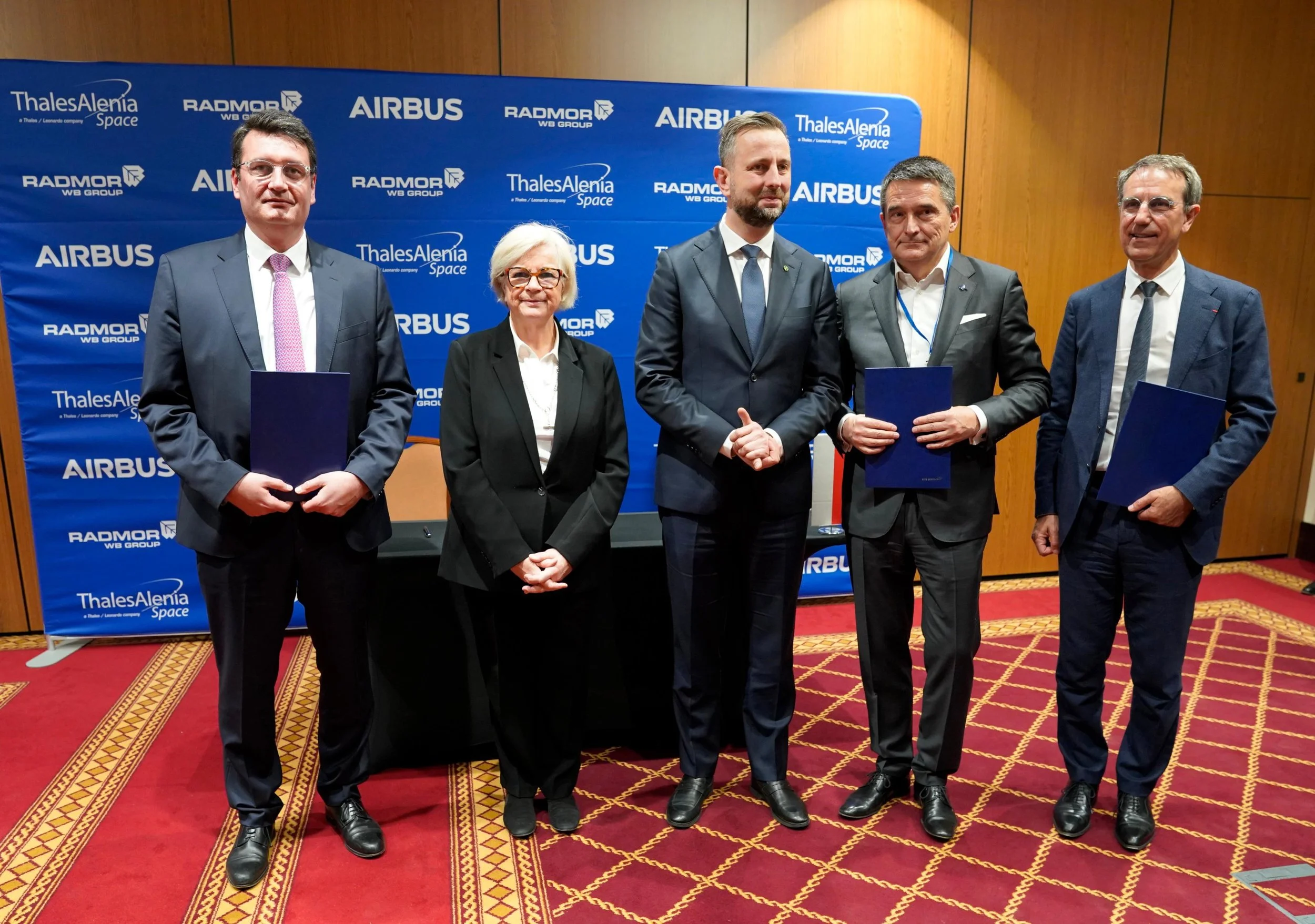 Thales Alenia Space, Airbus Defence and Space and RADMOR Join Forces to Develop Poland’s New Defense Telecommunications Satellite