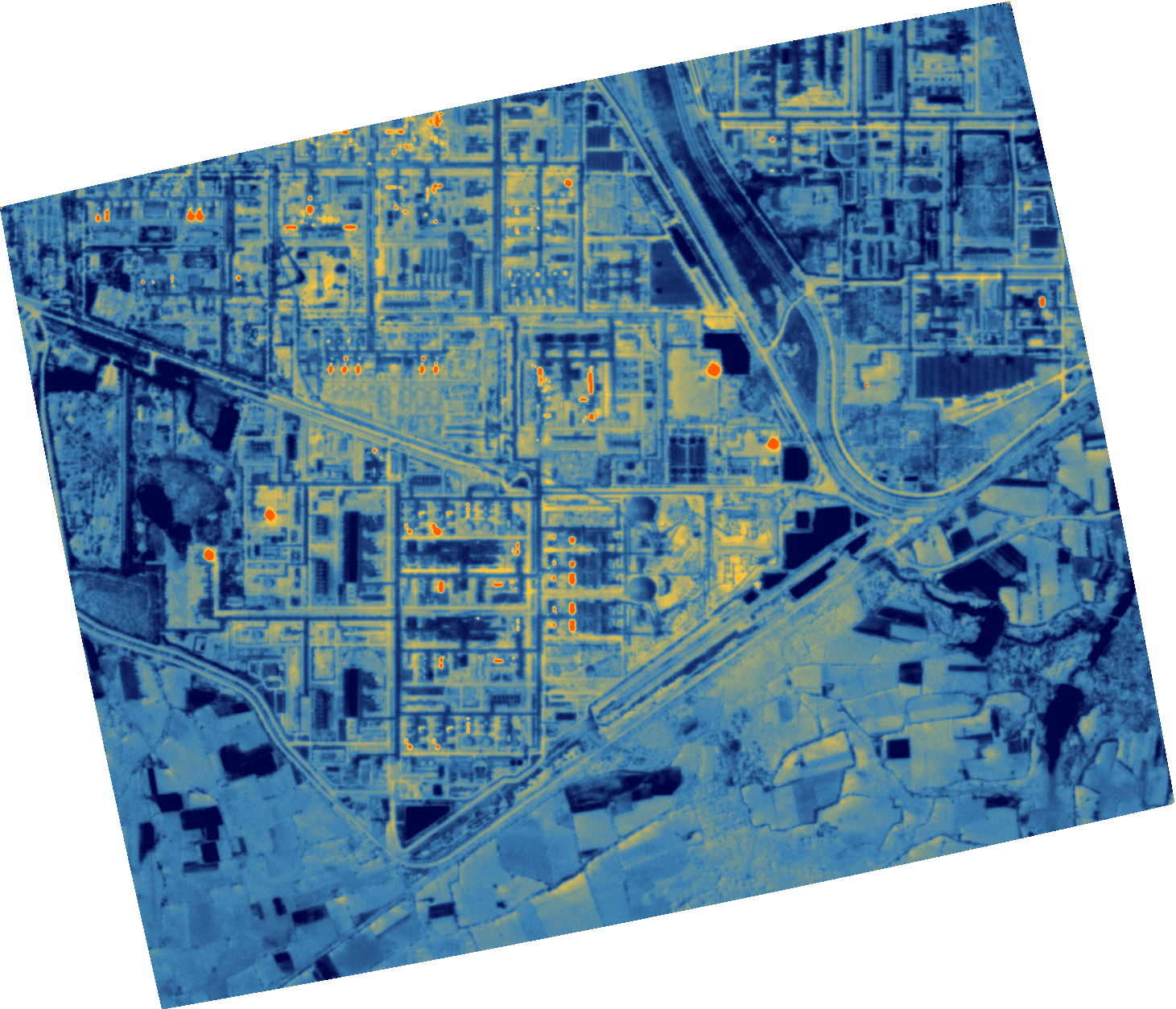 Jamnagar Oil Refinery, Gujarat, India