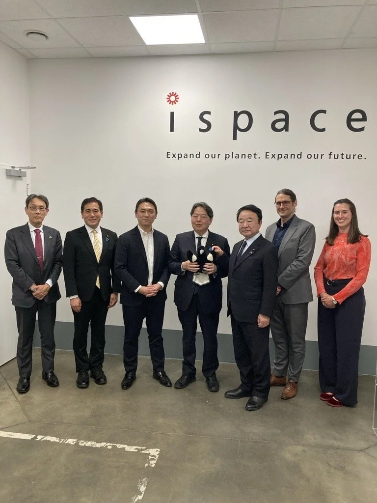 ispace-EUROPE Welcomes Japanese Minister Yoshimasa Hayashi to Luxembourg Headquarters