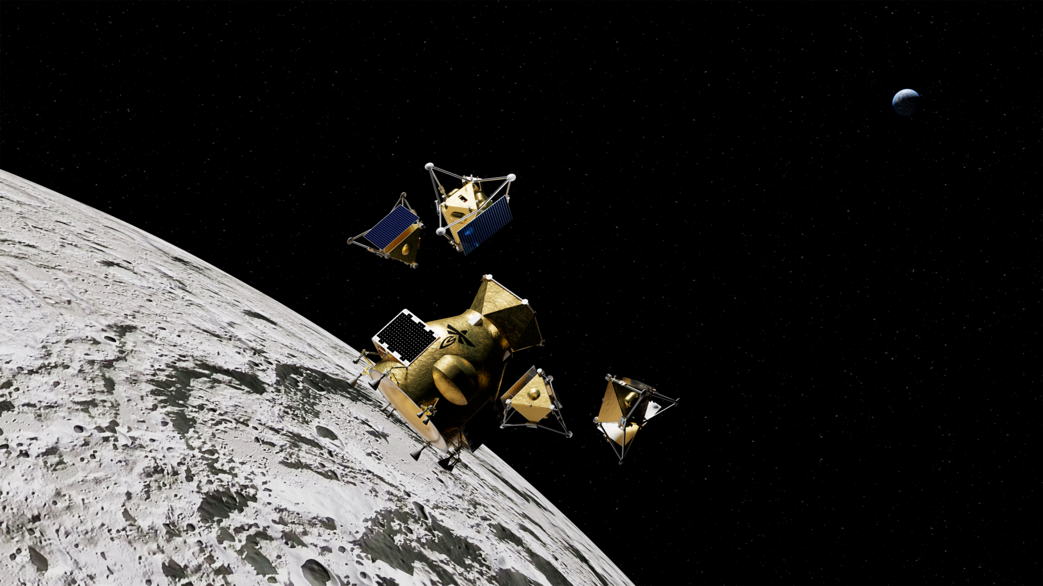 Firefly Aerospace Wins $75 Million NASA JPL MoonFall Subcontract to Deliver Drones to the Moon’s South Pole