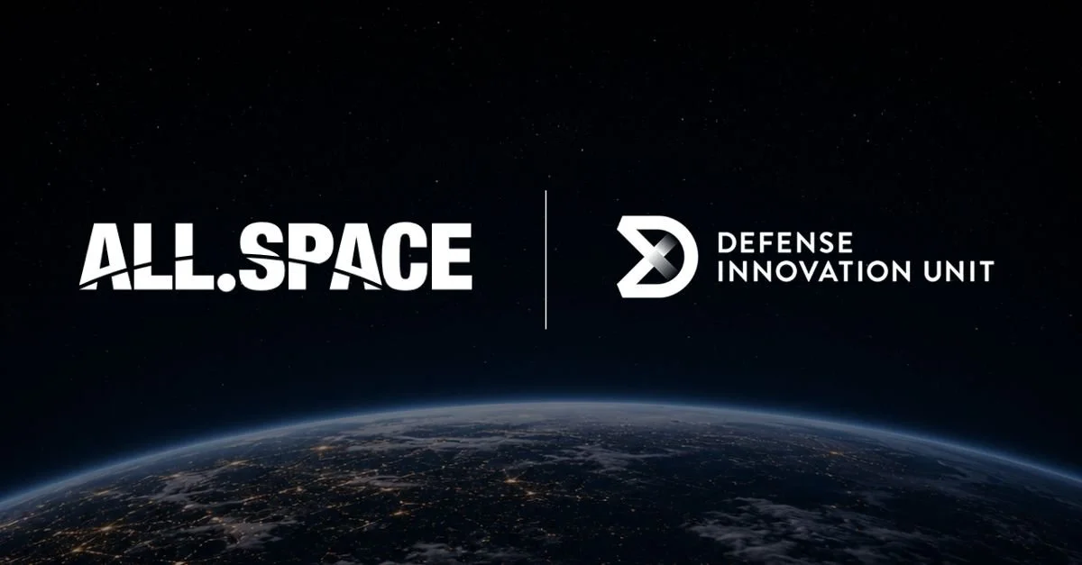 ALL.​SPACE Awarded Department of War Innovation Unit (DIU) Contract for Adaptive Space Manufacturing and Integration at Scale (10ⁿ) Project