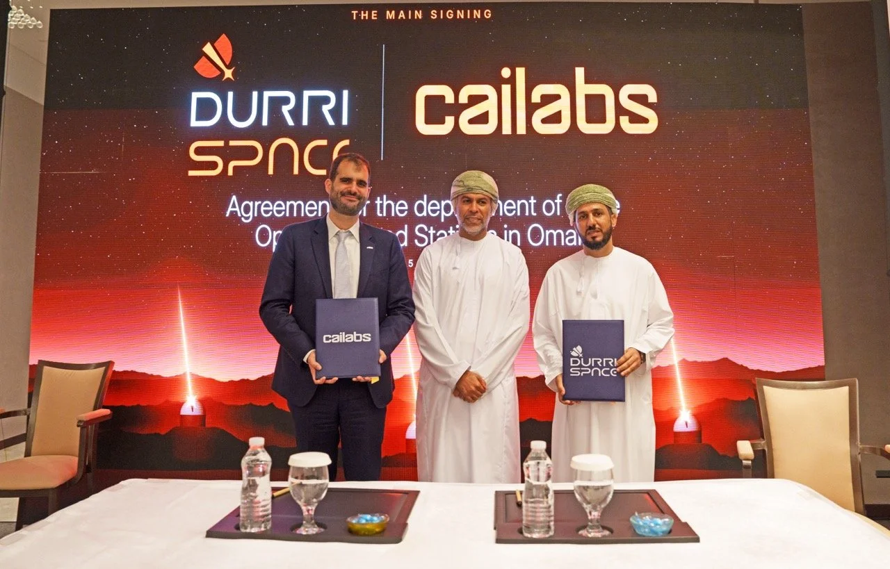 Durri Space Signs Contract with Cailabs for Three Optical Ground Stations Across Oman